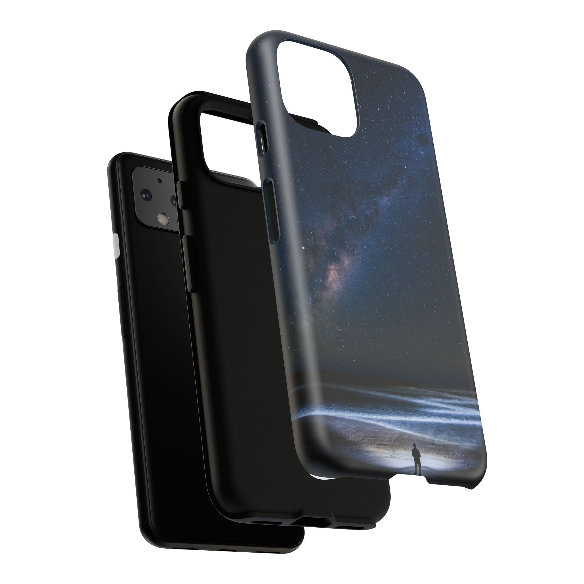 Cosmic Ocean Tough Cases - Starry-Night Horizon Glow - Image 212