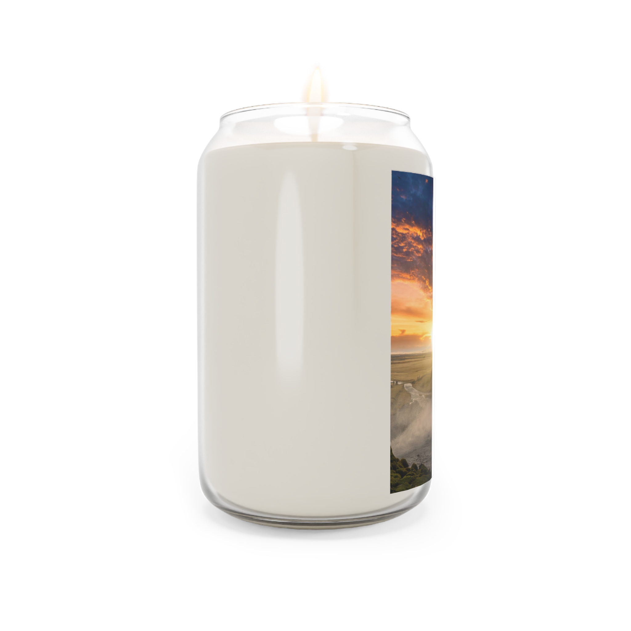 Aurora Cascade Scented Candle, 13.75oz - Scandinavian-Midnight Sunscape - Image 3