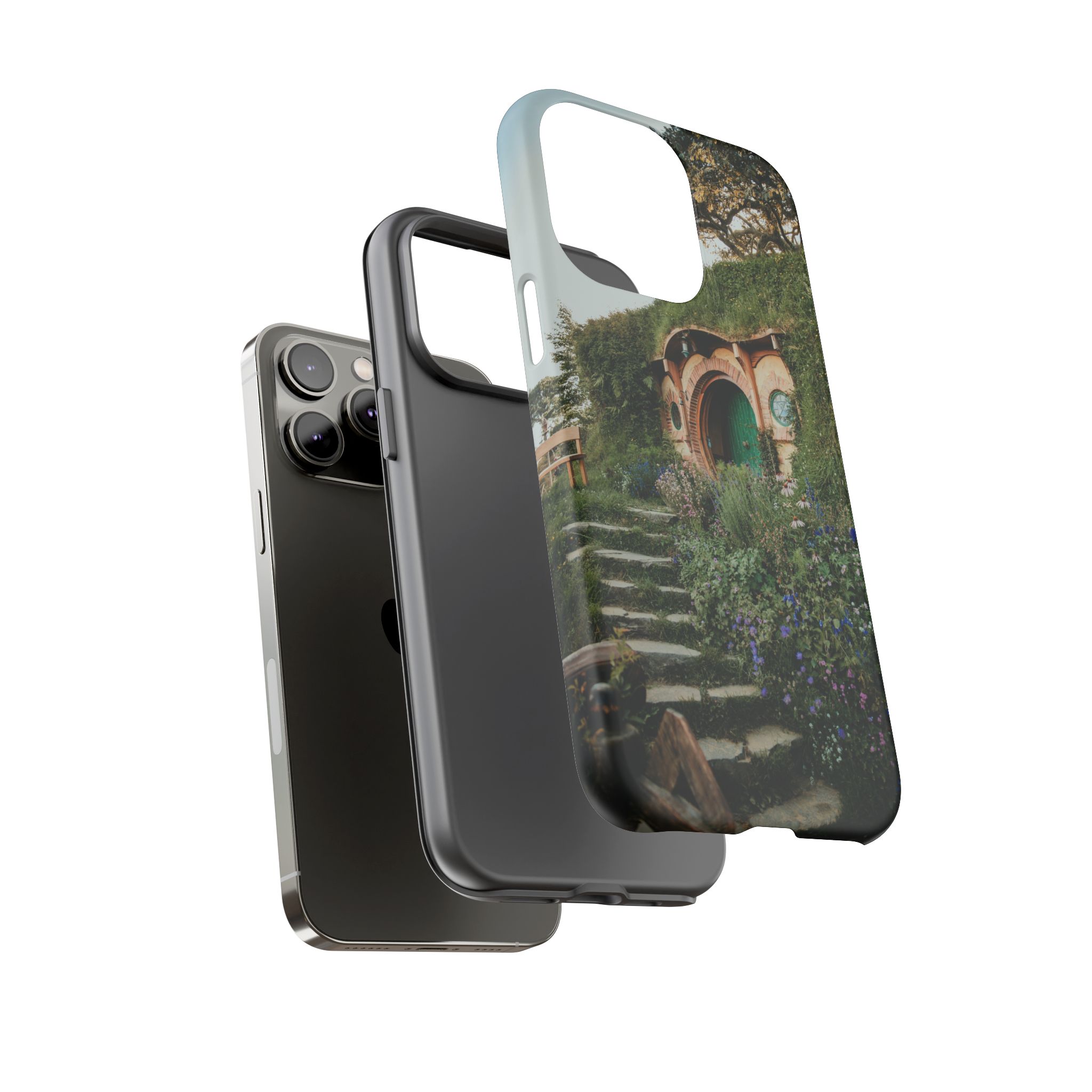 Cottagecore Hobbit Tough Case - Botanical-Pathway Rustic-Charm - Image 15
