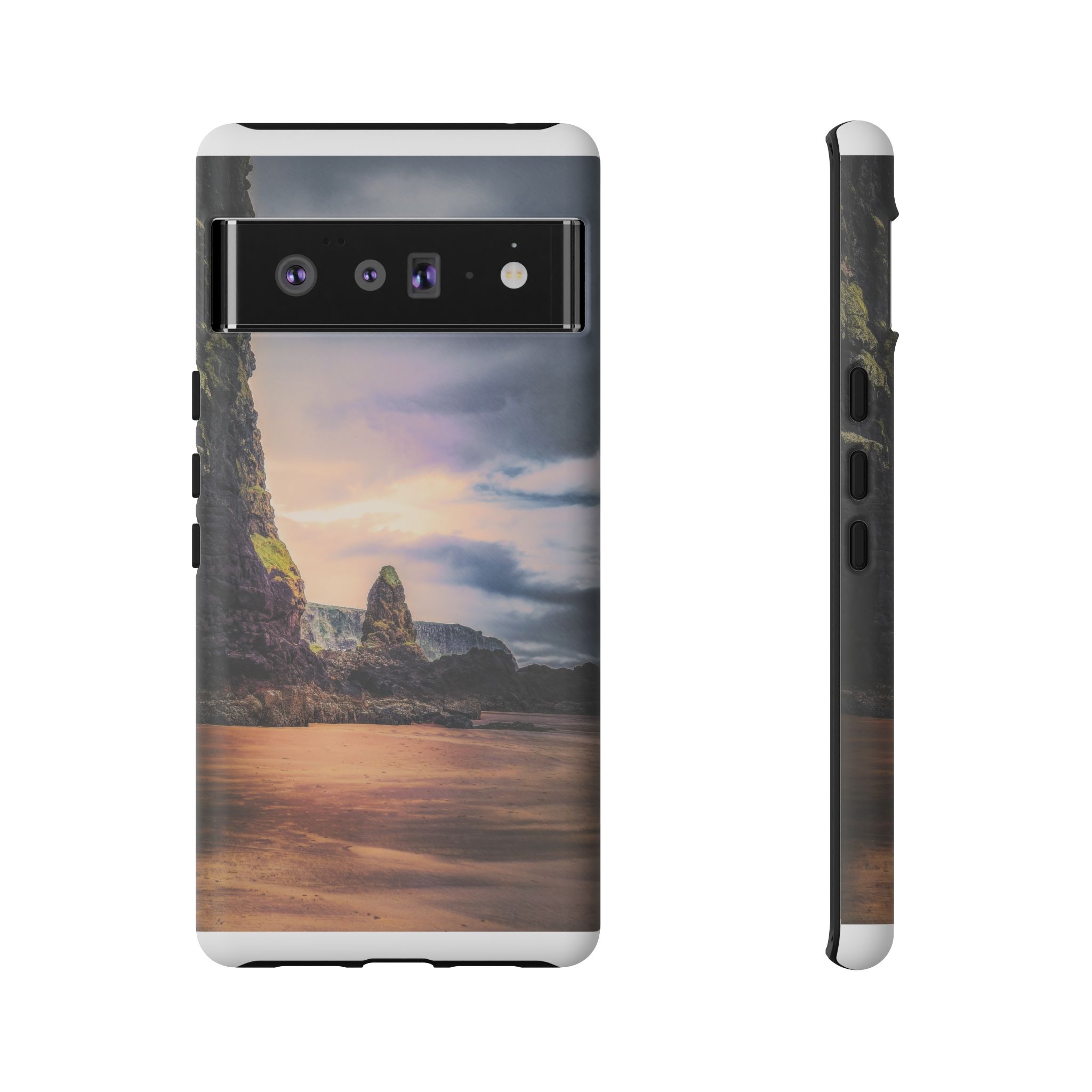 Mystic Cliff Tough Cases - Scandinavian-Modern Coastal Twilight - Image 53