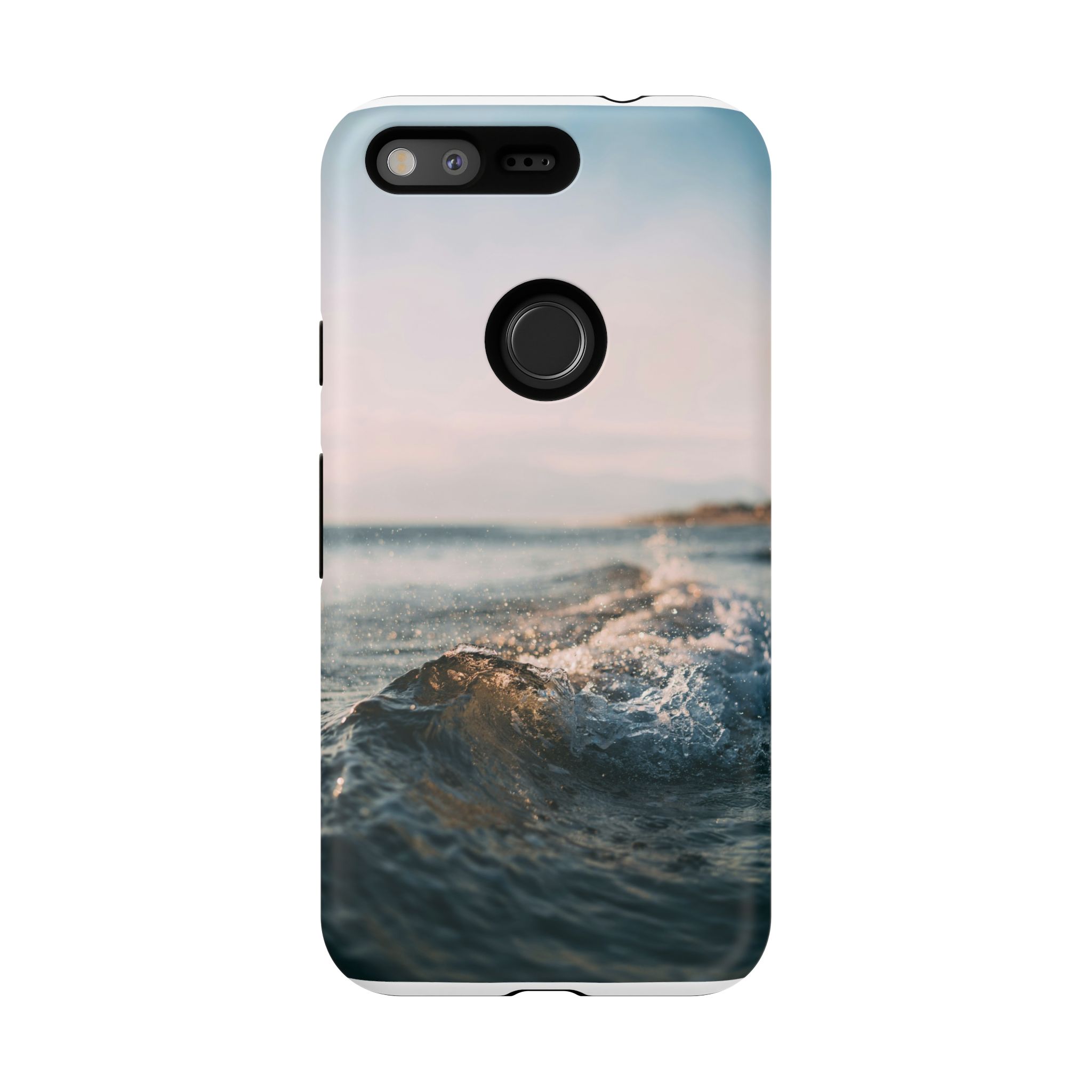 Coastal Wave Tough Cases - Scandinavian-Seaside Serenity - Image 234