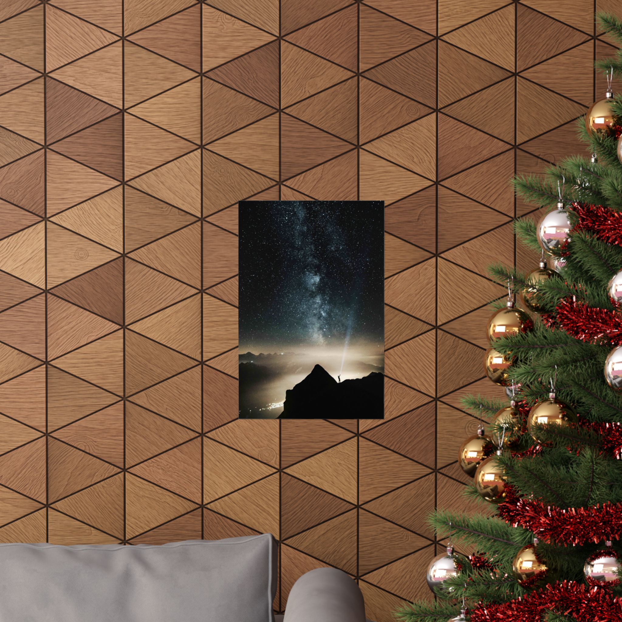 Mystic Galaxy Matte Vertical Poster - Nocturnal-Starlight Exploration - Image 12