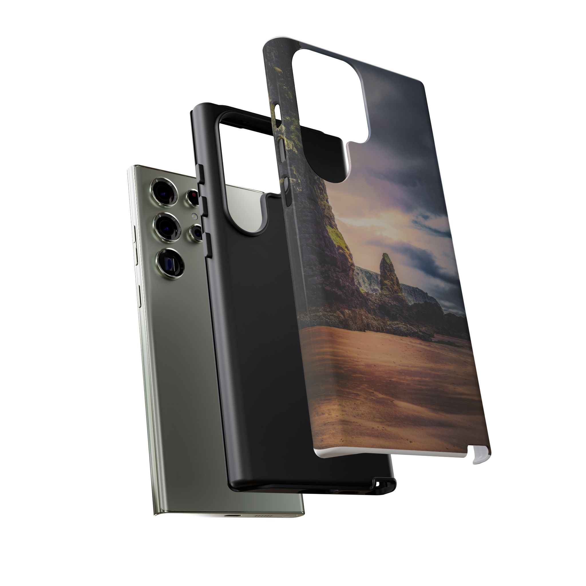 Mystic Cliff Tough Cases - Scandinavian-Modern Coastal Twilight - Image 35