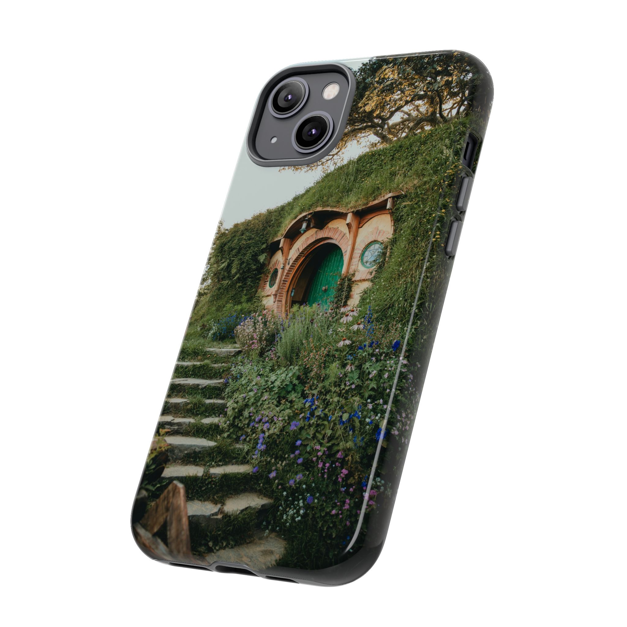Cottagecore Hobbit Tough Case - Botanical-Pathway Rustic-Charm - Image 2