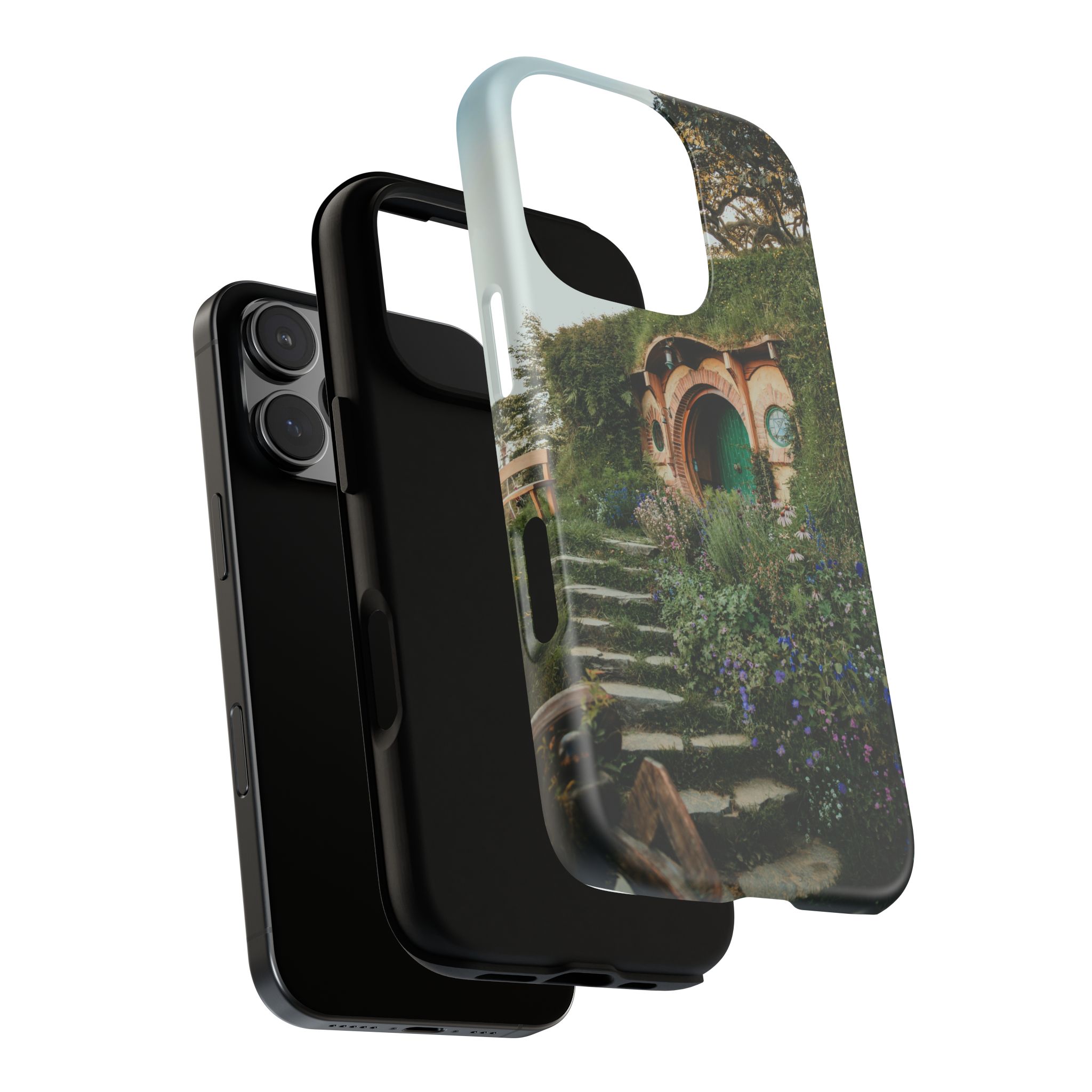 Cottagecore Hobbit Tough Case - Botanical-Pathway Rustic-Charm - Image 143