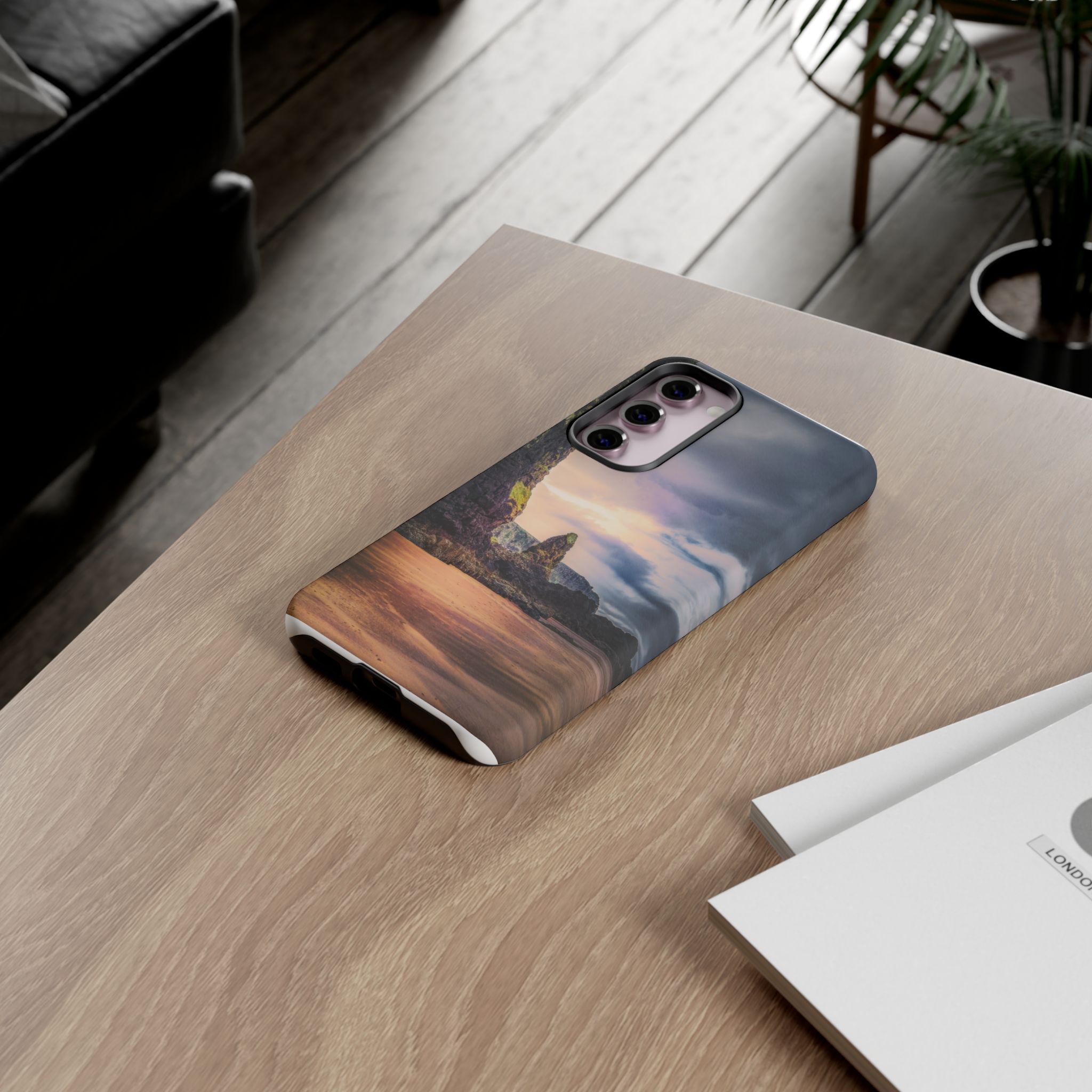Mystic Cliff Tough Cases - Scandinavian-Modern Coastal Twilight - Image 32