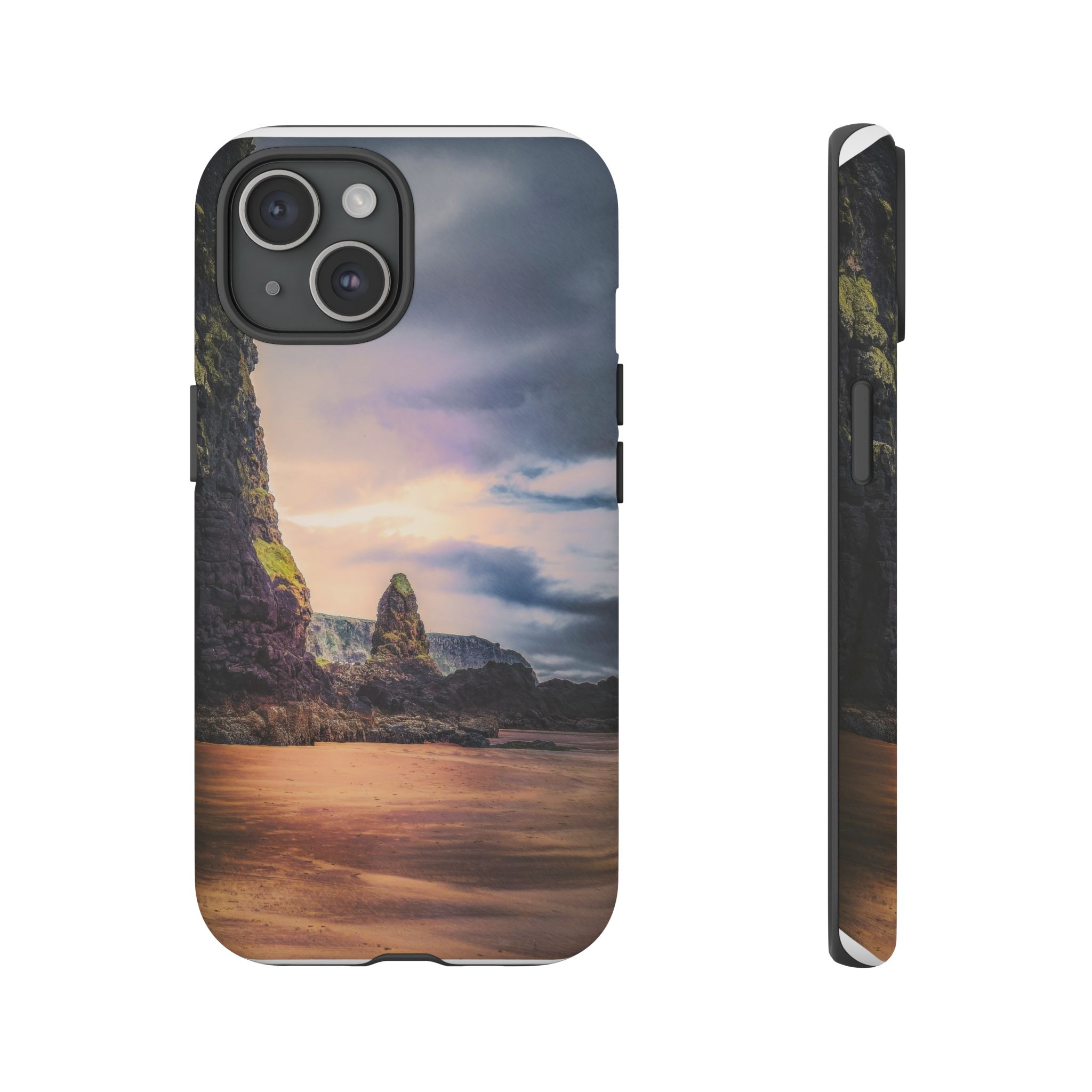 Mystic Cliff Tough Cases - Scandinavian-Modern Coastal Twilight - Image 60