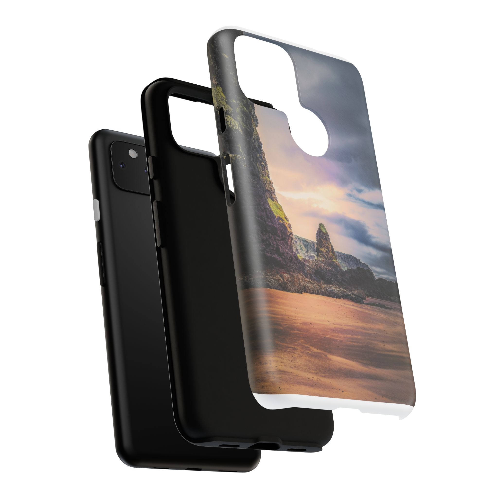 Mystic Cliff Tough Cases - Scandinavian-Modern Coastal Twilight - Image 230
