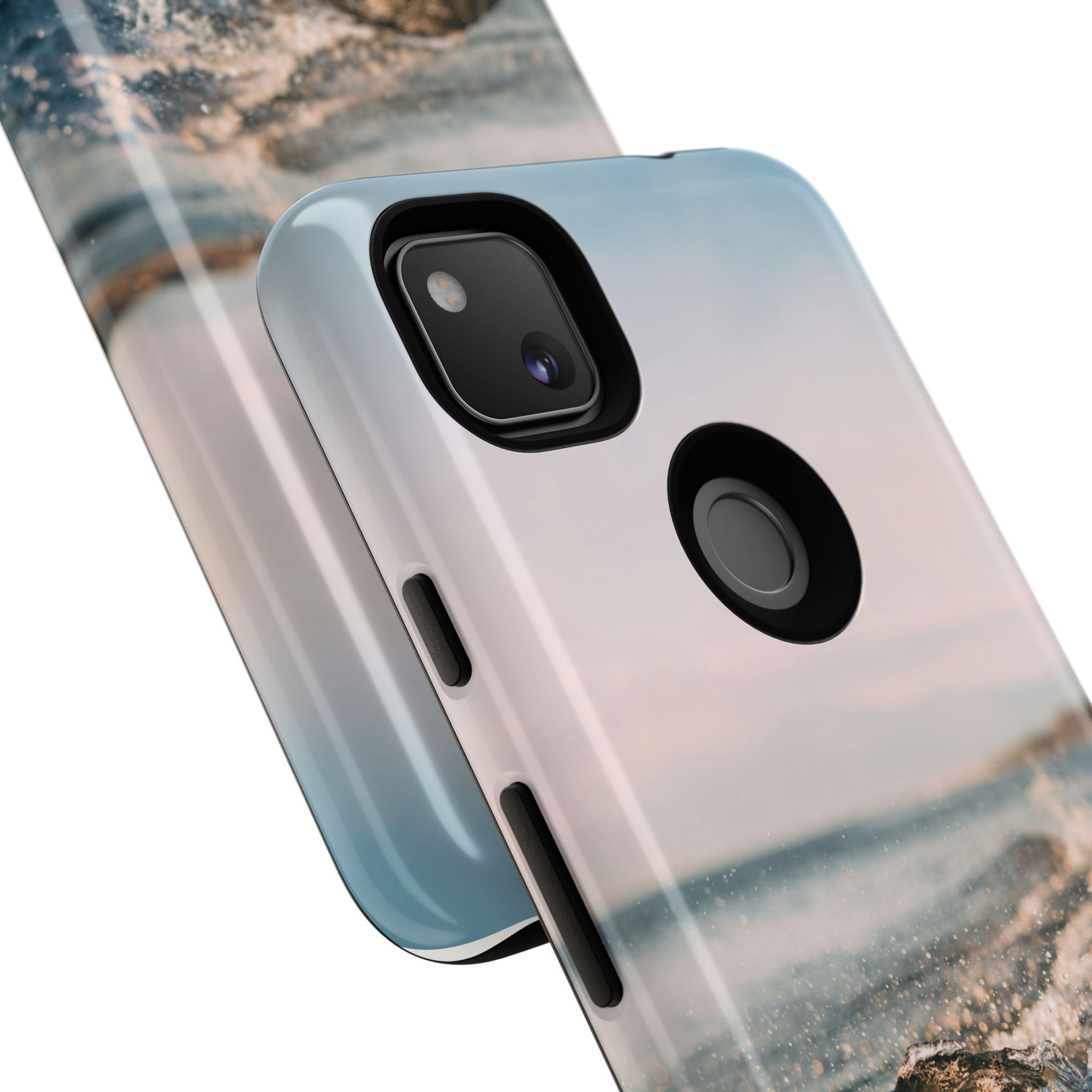 Coastal Wave Tough Cases - Scandinavian-Seaside Serenity - Image 220