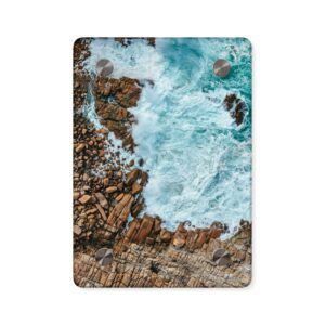 Coastal-Nautilus Acrylic Wall Art - Scandinavian-Rustic Shoreline