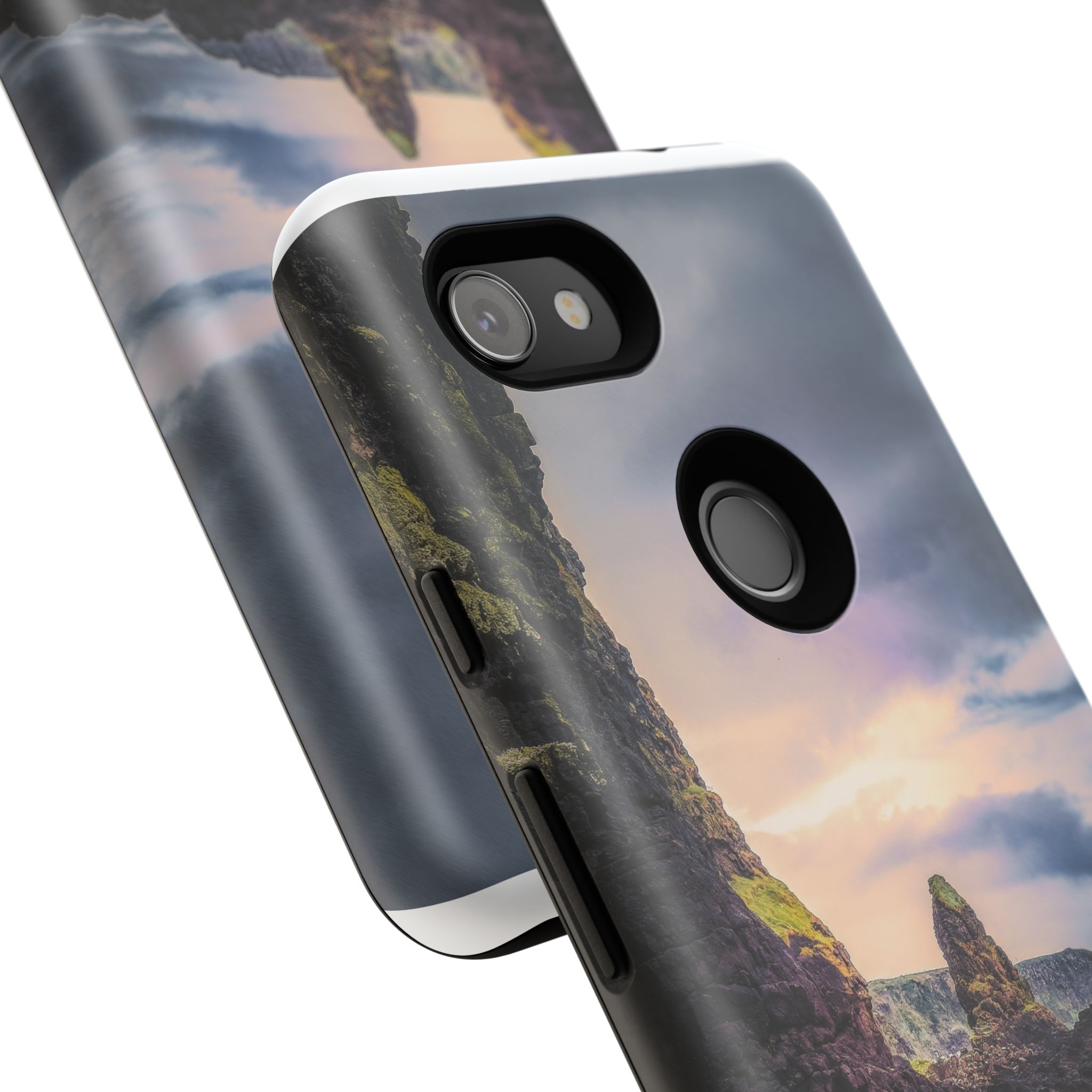 Mystic Cliff Tough Cases - Scandinavian-Modern Coastal Twilight - Image 199