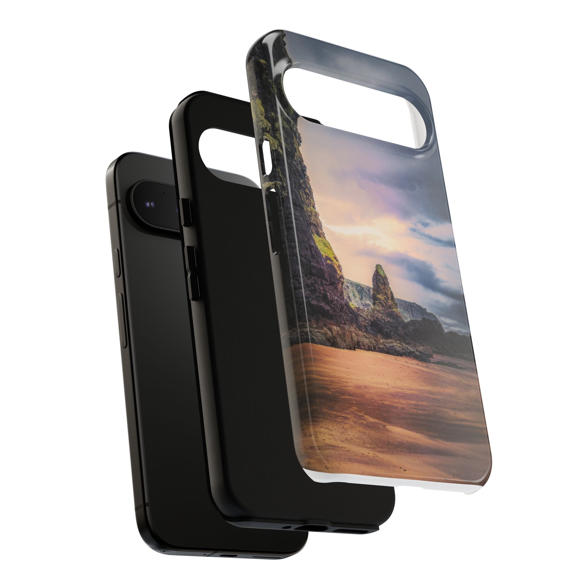 Mystic Cliff Tough Cases - Scandinavian-Modern Coastal Twilight - Image 167