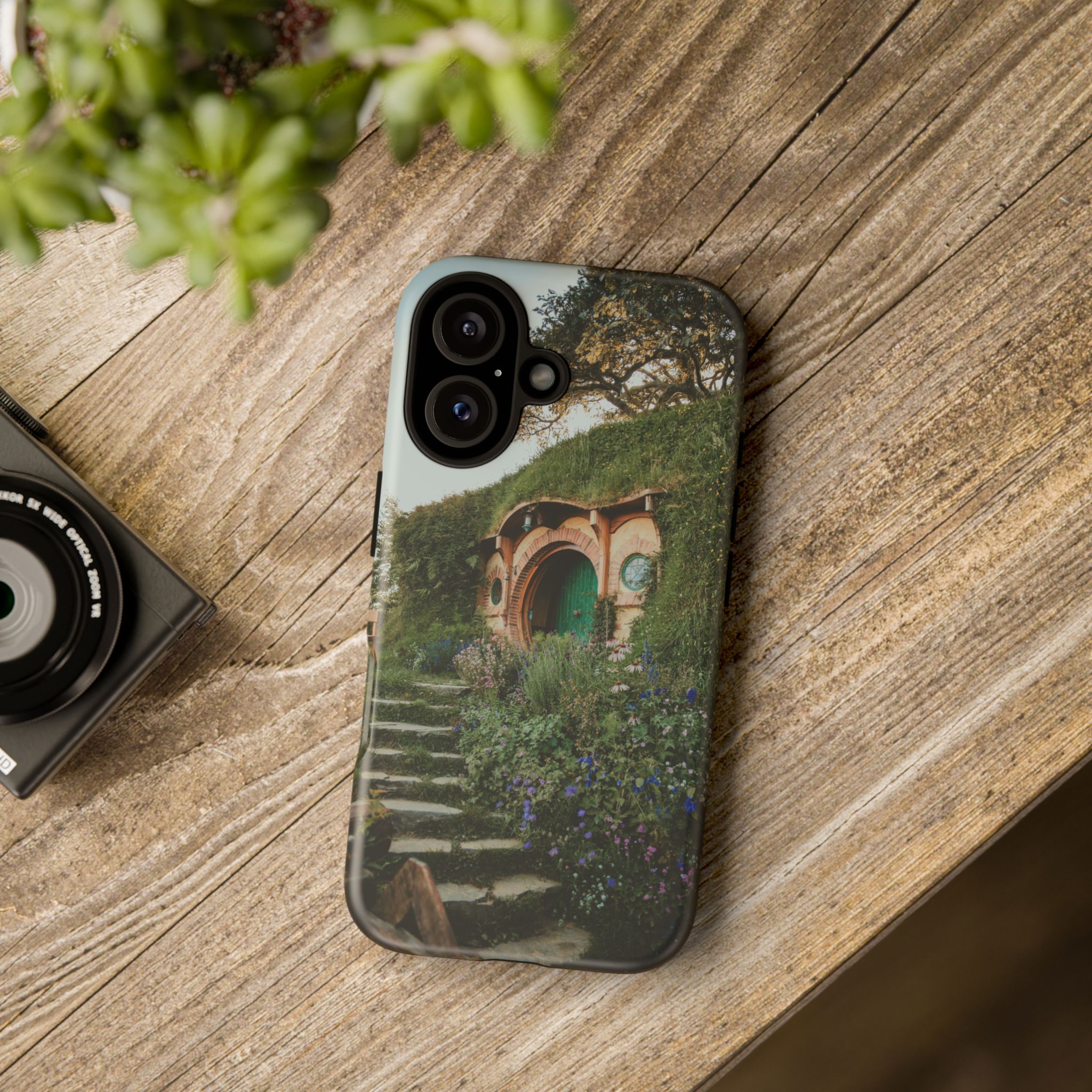 Cottagecore Hobbit Tough Case - Botanical-Pathway Rustic-Charm - Image 128