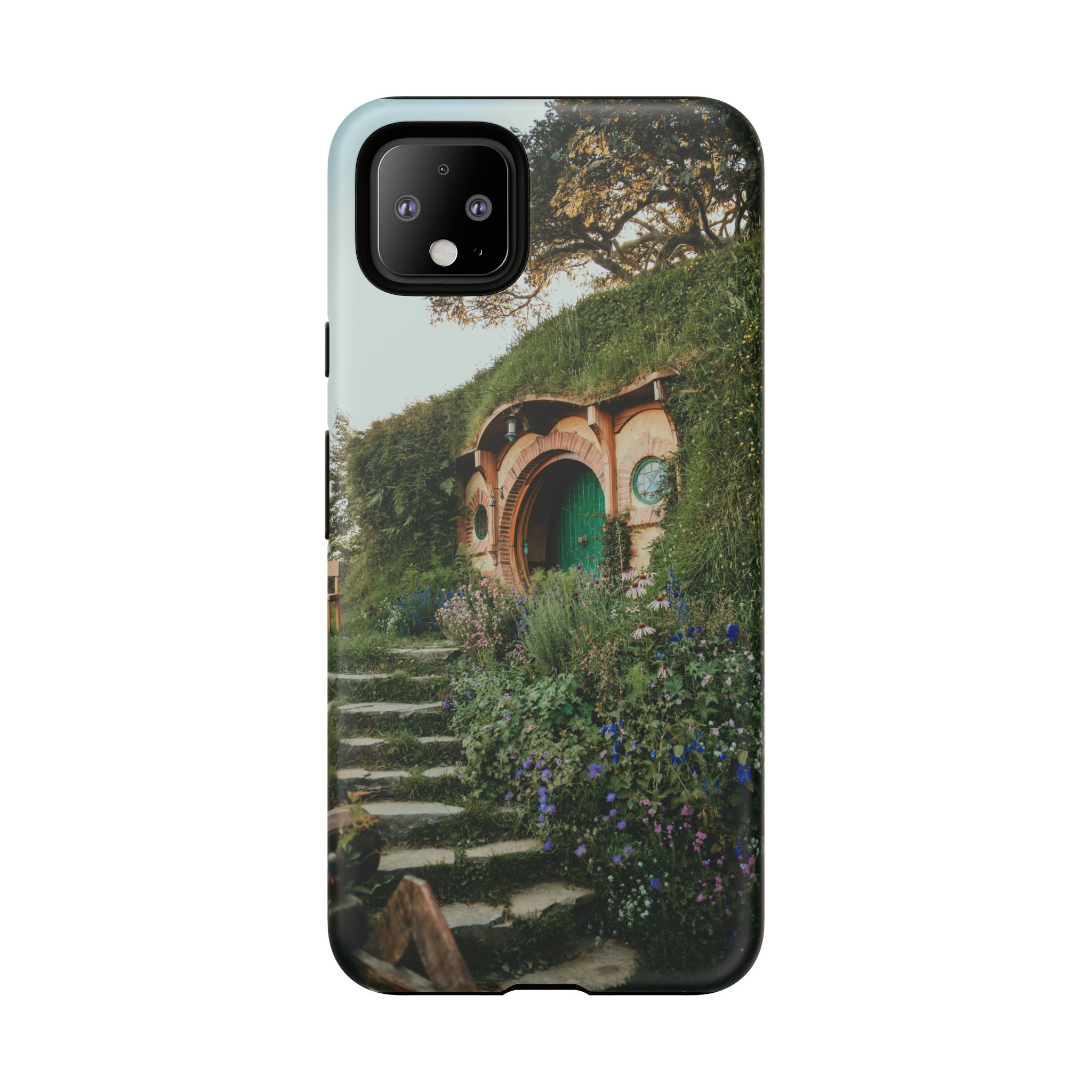 Cottagecore Hobbit Tough Case - Botanical-Pathway Rustic-Charm - Image 216
