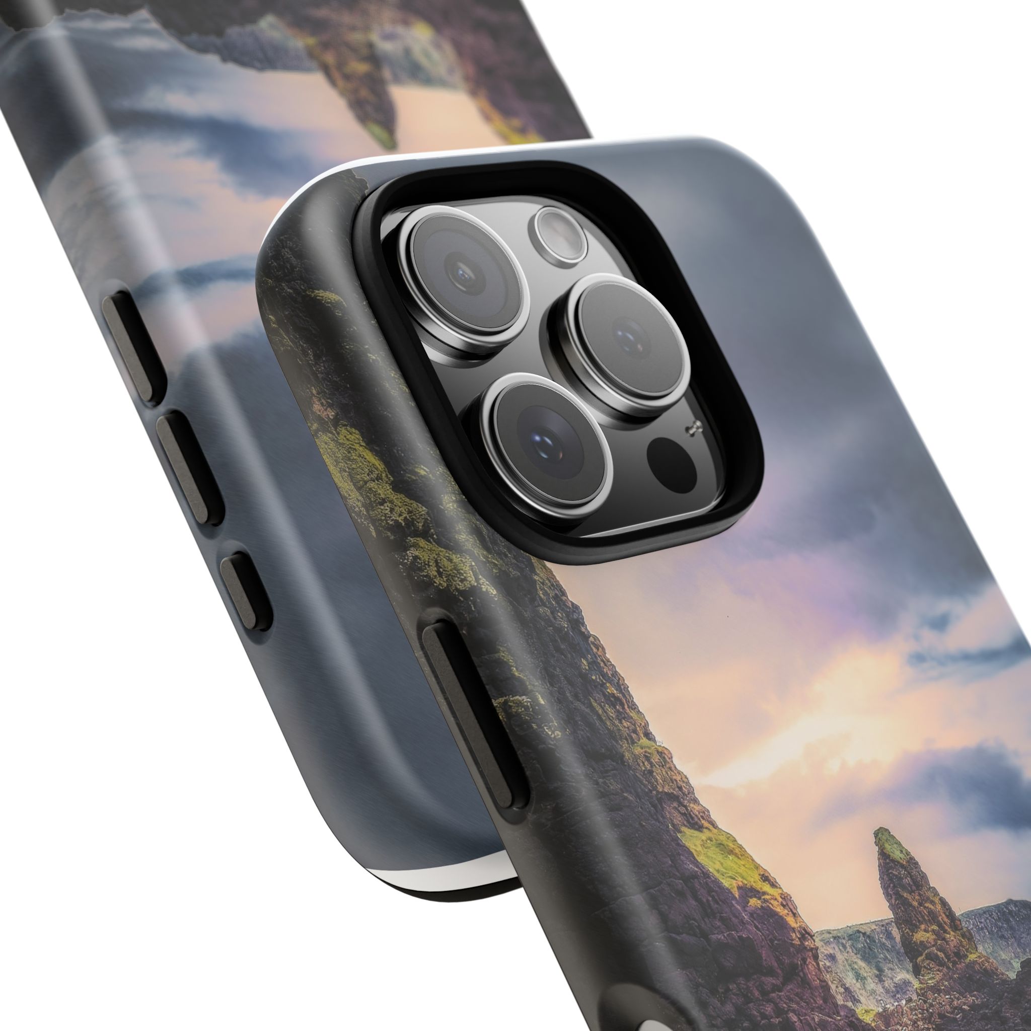 Mystic Cliff Tough Cases - Scandinavian-Modern Coastal Twilight - Image 142