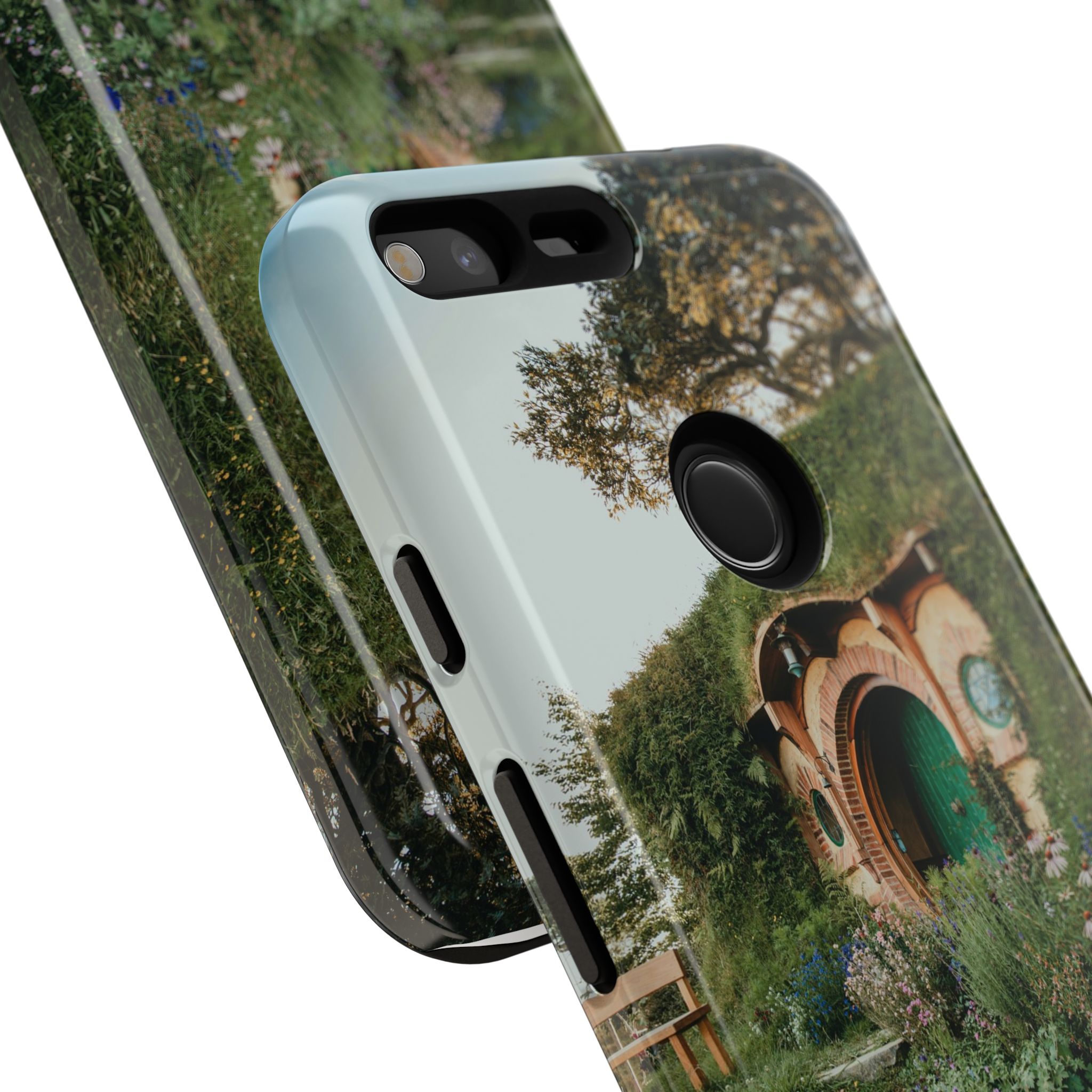 Cottagecore Hobbit Tough Case - Botanical-Pathway Rustic-Charm - Image 238