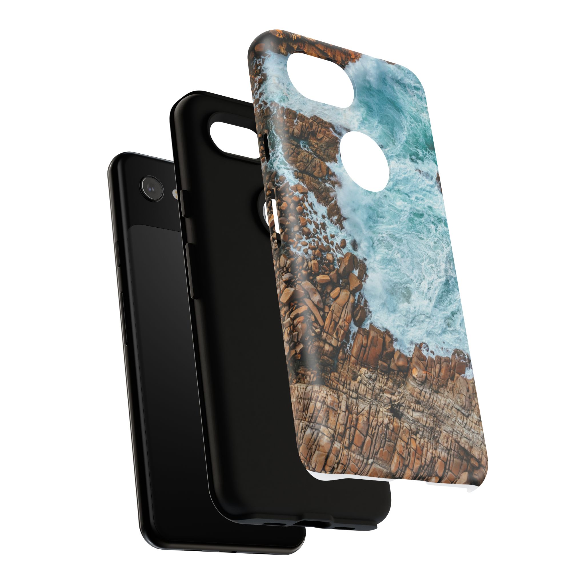 Coastal-Nautilus Tough Cases - Scandinavian-Rustic Shoreline - Image 200
