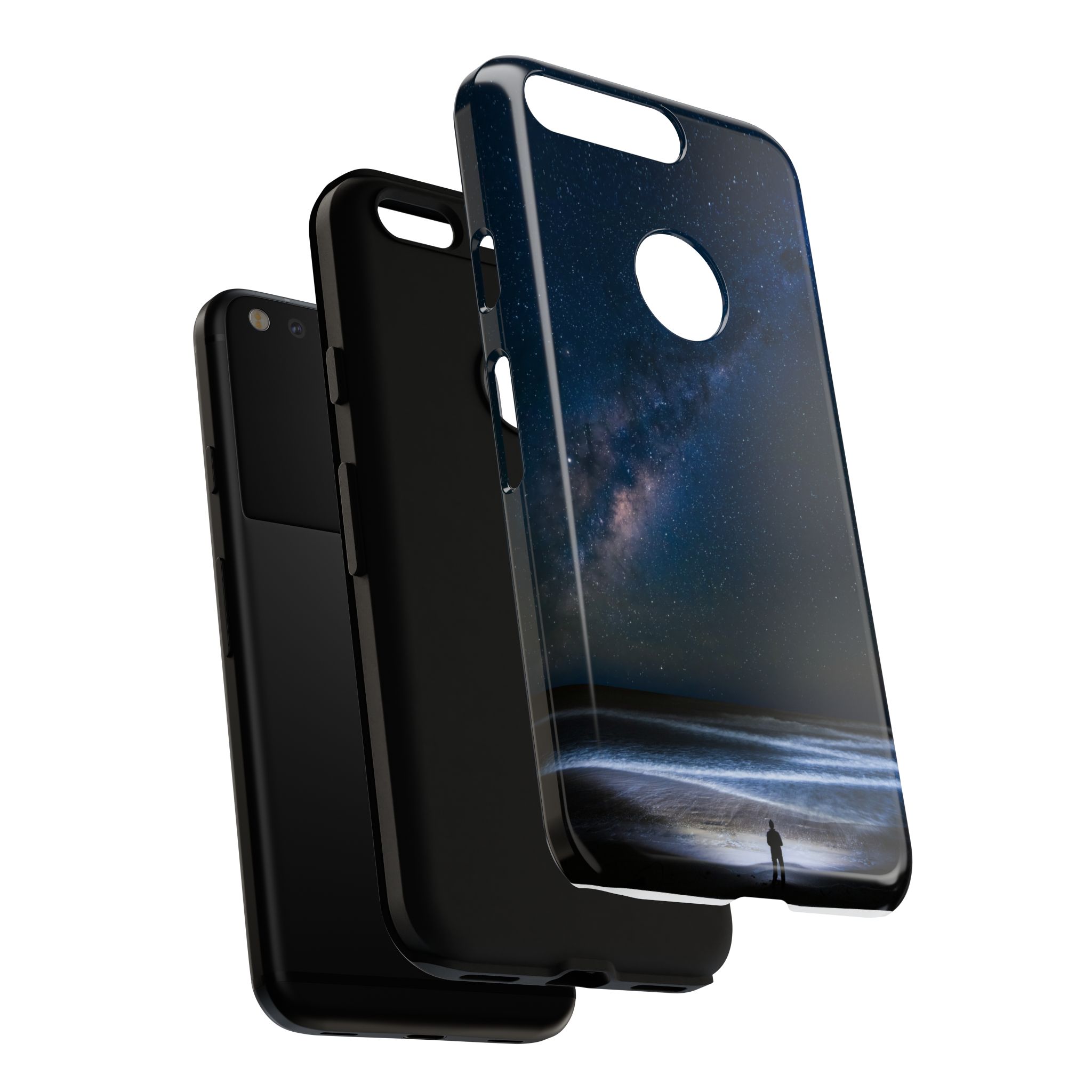 Cosmic Ocean Tough Cases - Starry-Night Horizon Glow - Image 233