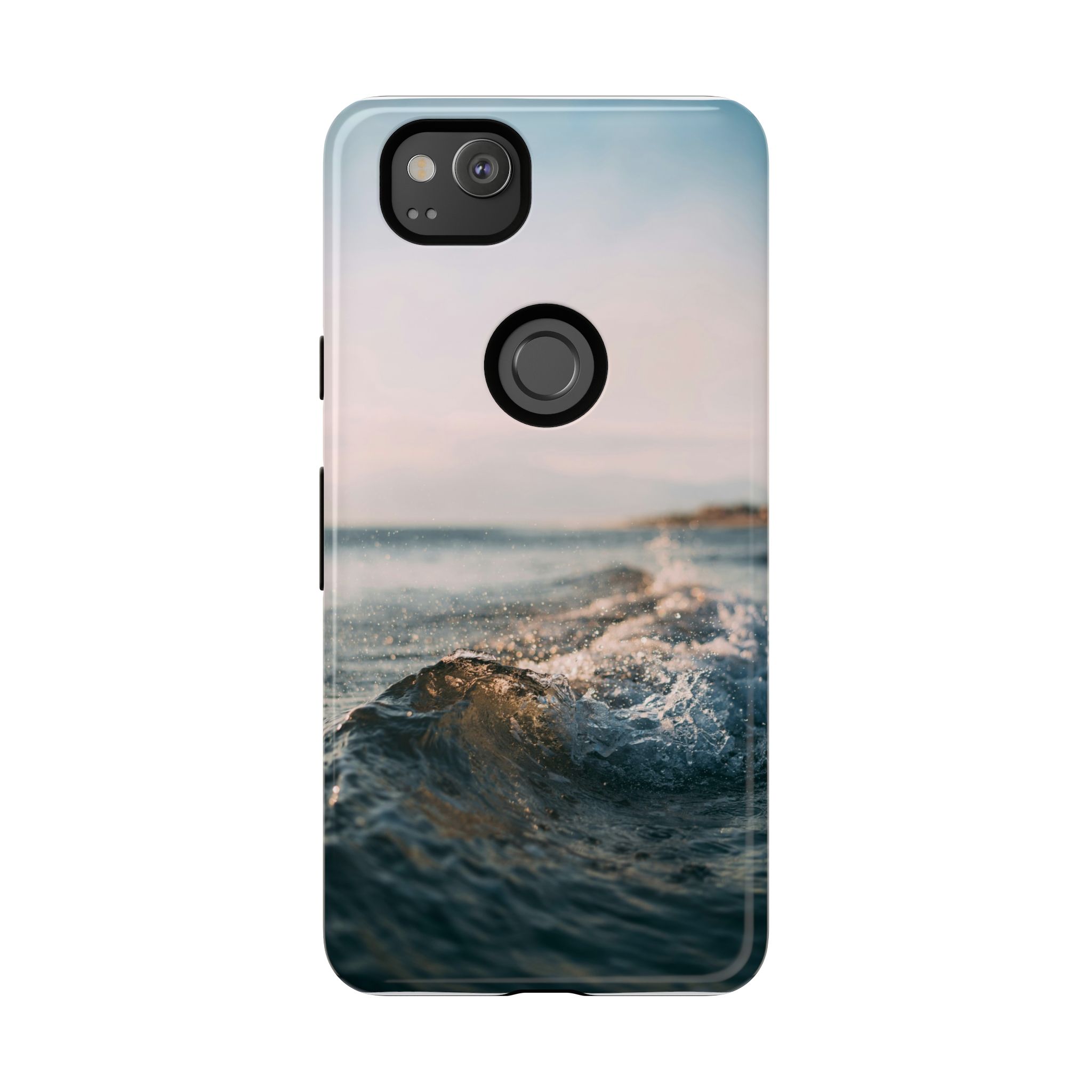 Coastal Wave Tough Cases - Scandinavian-Seaside Serenity - Image 171