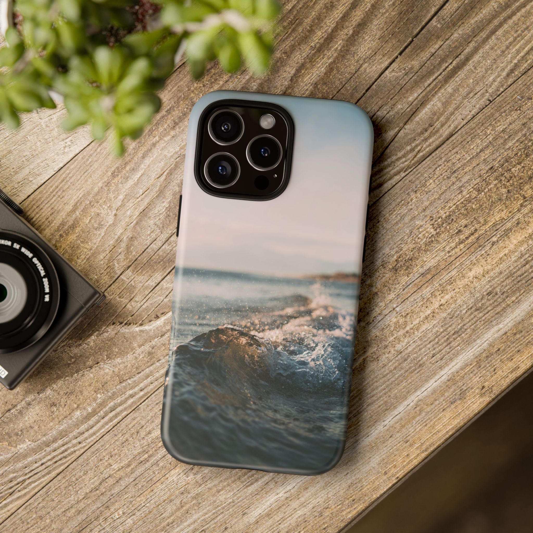Coastal Wave Tough Cases - Scandinavian-Seaside Serenity - Image 152