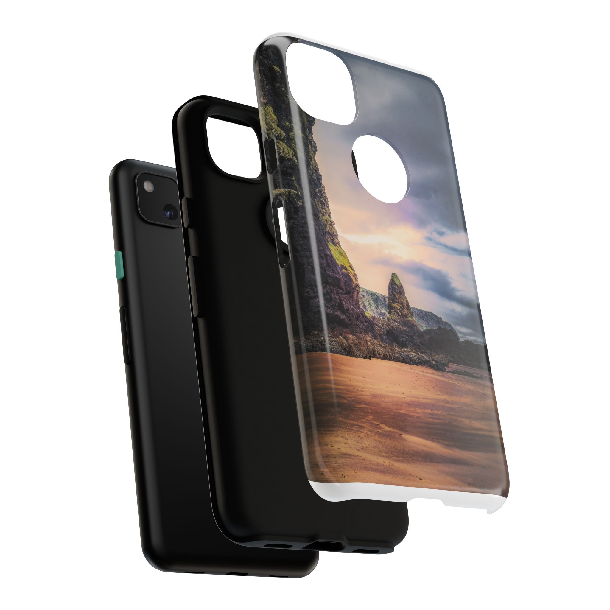Mystic Cliff Tough Cases - Scandinavian-Modern Coastal Twilight - Image 221