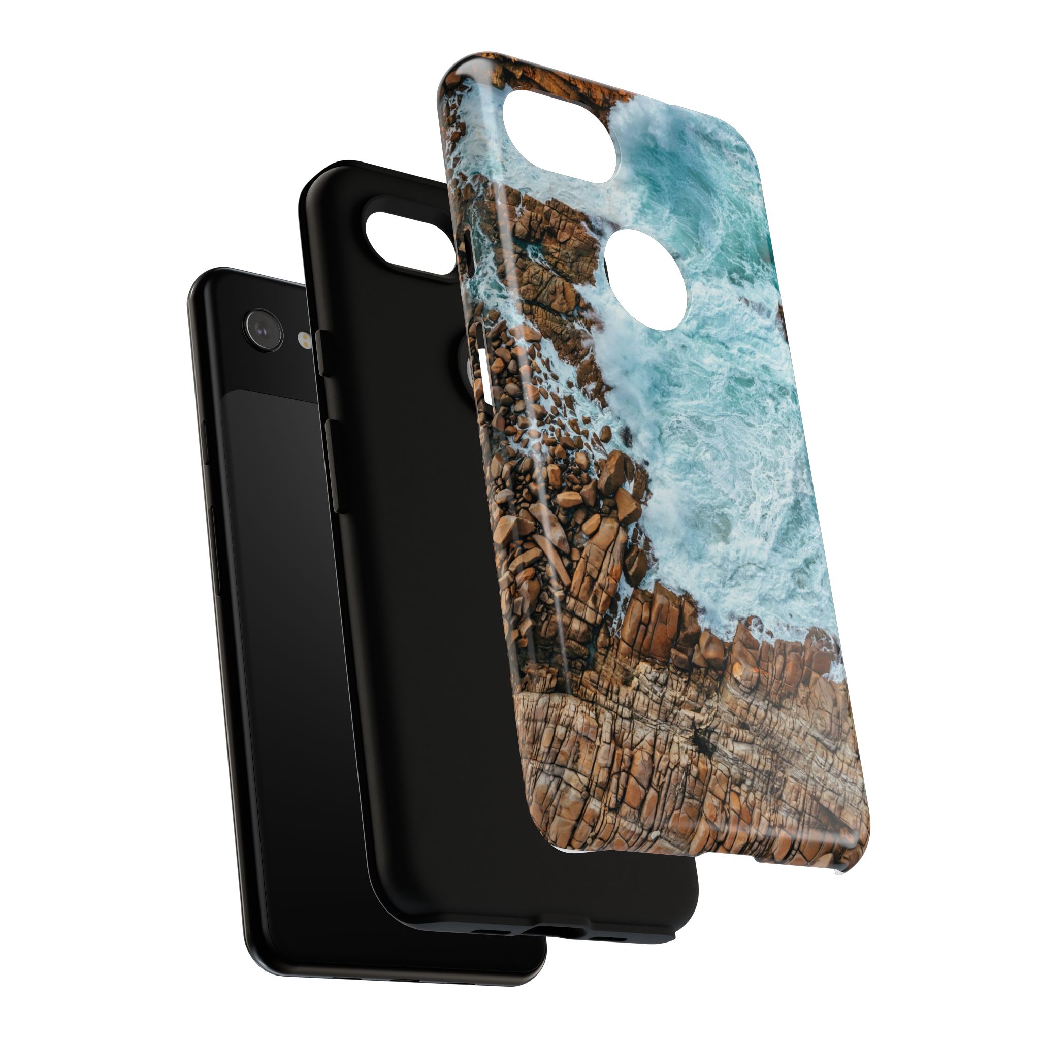 Coastal-Nautilus Tough Cases - Scandinavian-Rustic Shoreline - Image 203