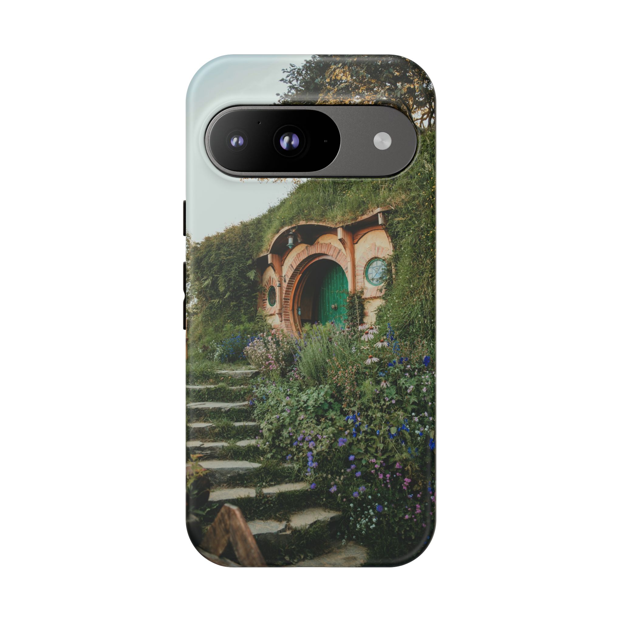 Cottagecore Hobbit Tough Case - Botanical-Pathway Rustic-Charm - Image 156