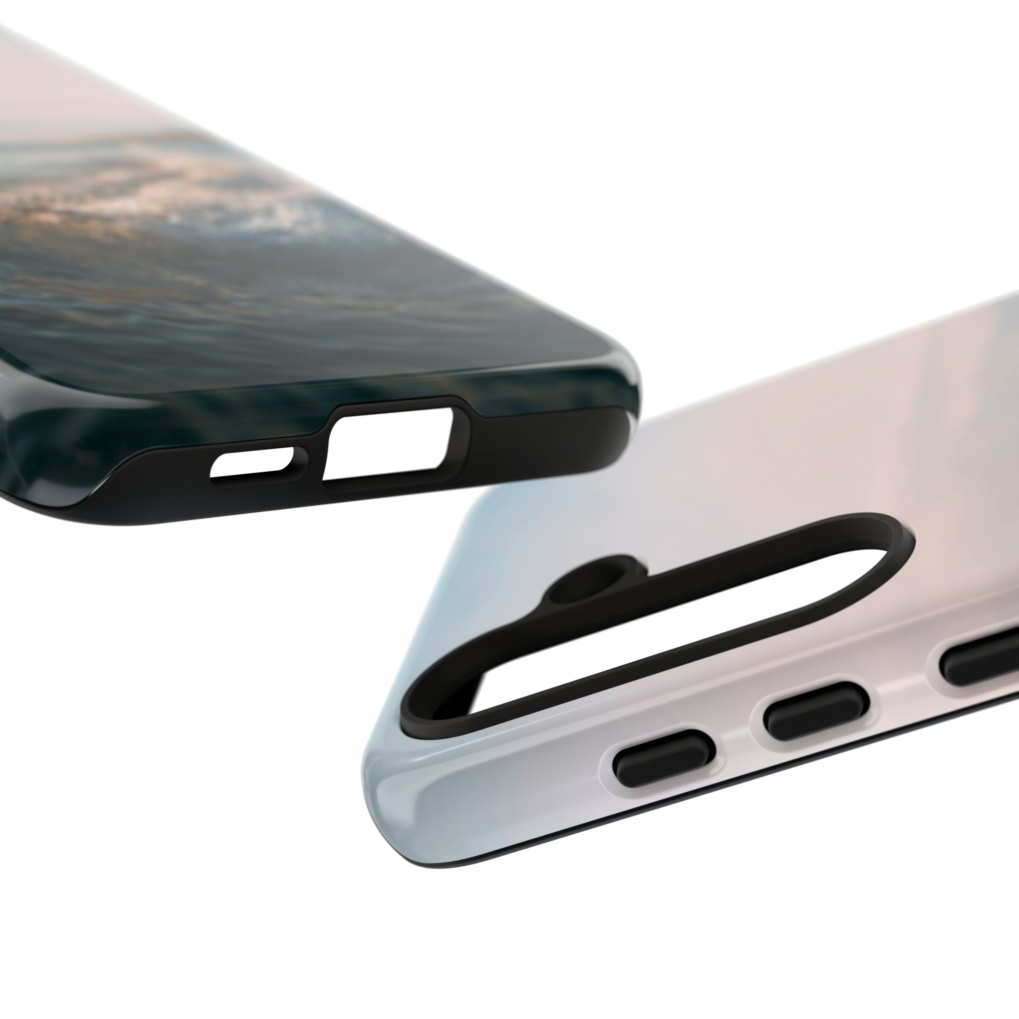 Coastal Wave Tough Cases - Scandinavian-Seaside Serenity - Image 83