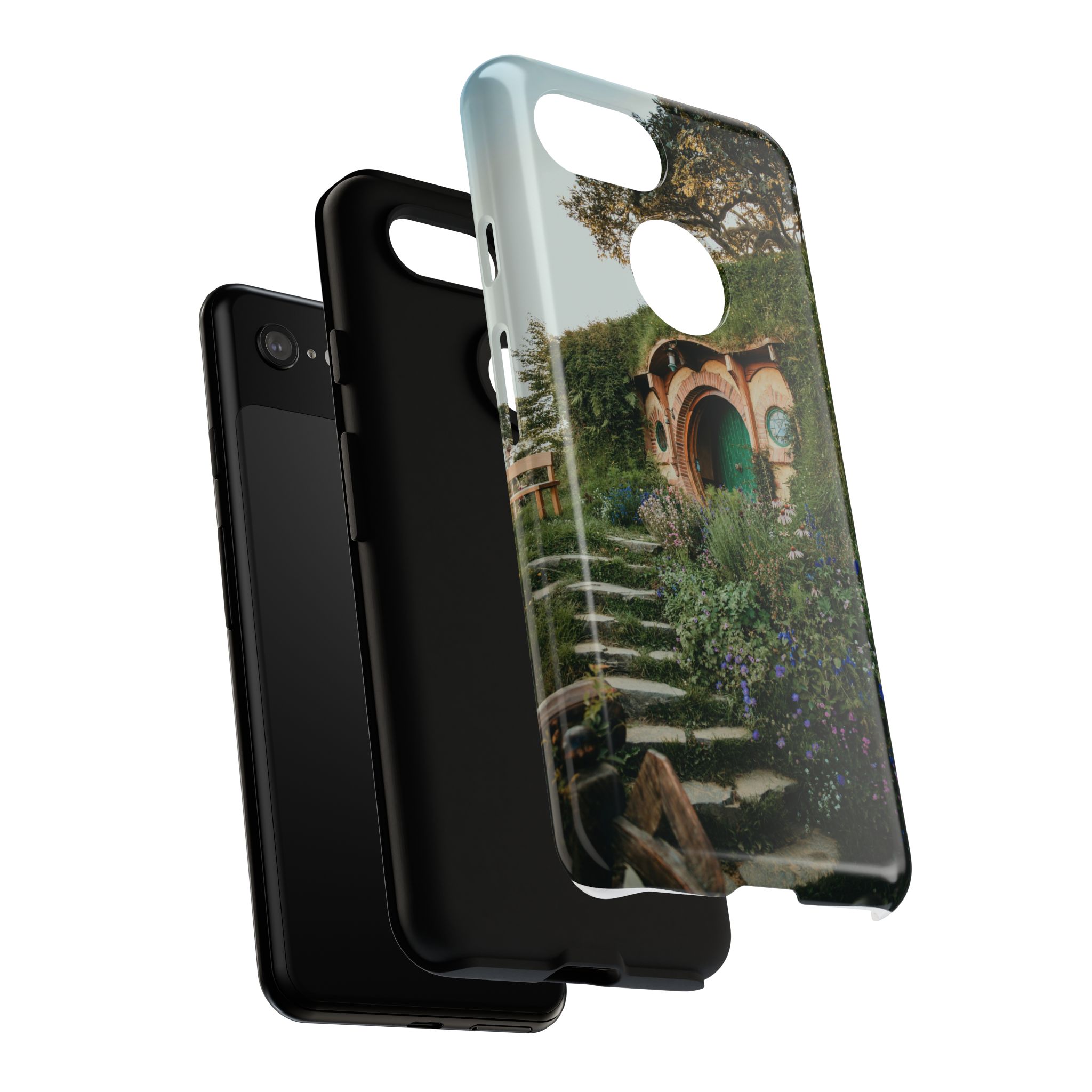 Cottagecore Hobbit Tough Case - Botanical-Pathway Rustic-Charm - Image 185