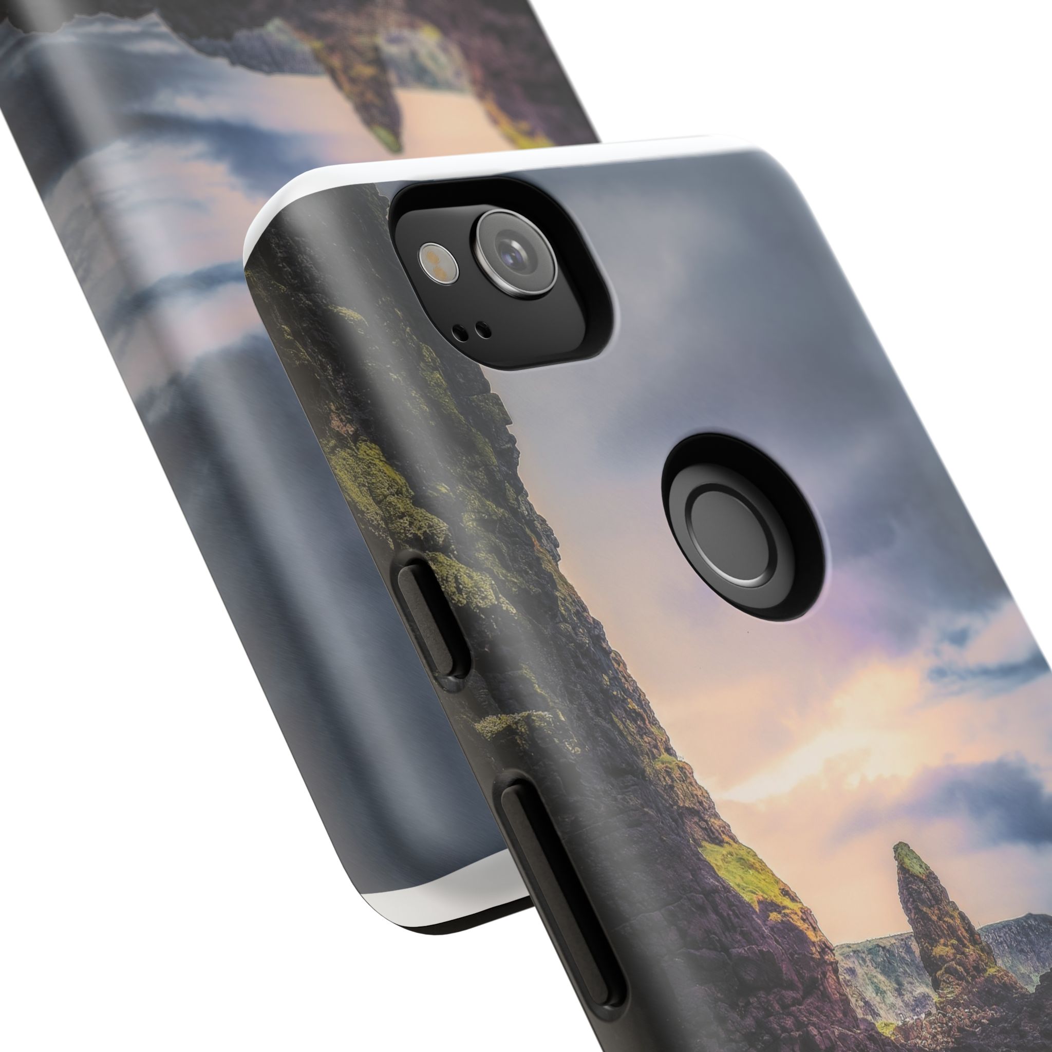 Mystic Cliff Tough Cases - Scandinavian-Modern Coastal Twilight - Image 175