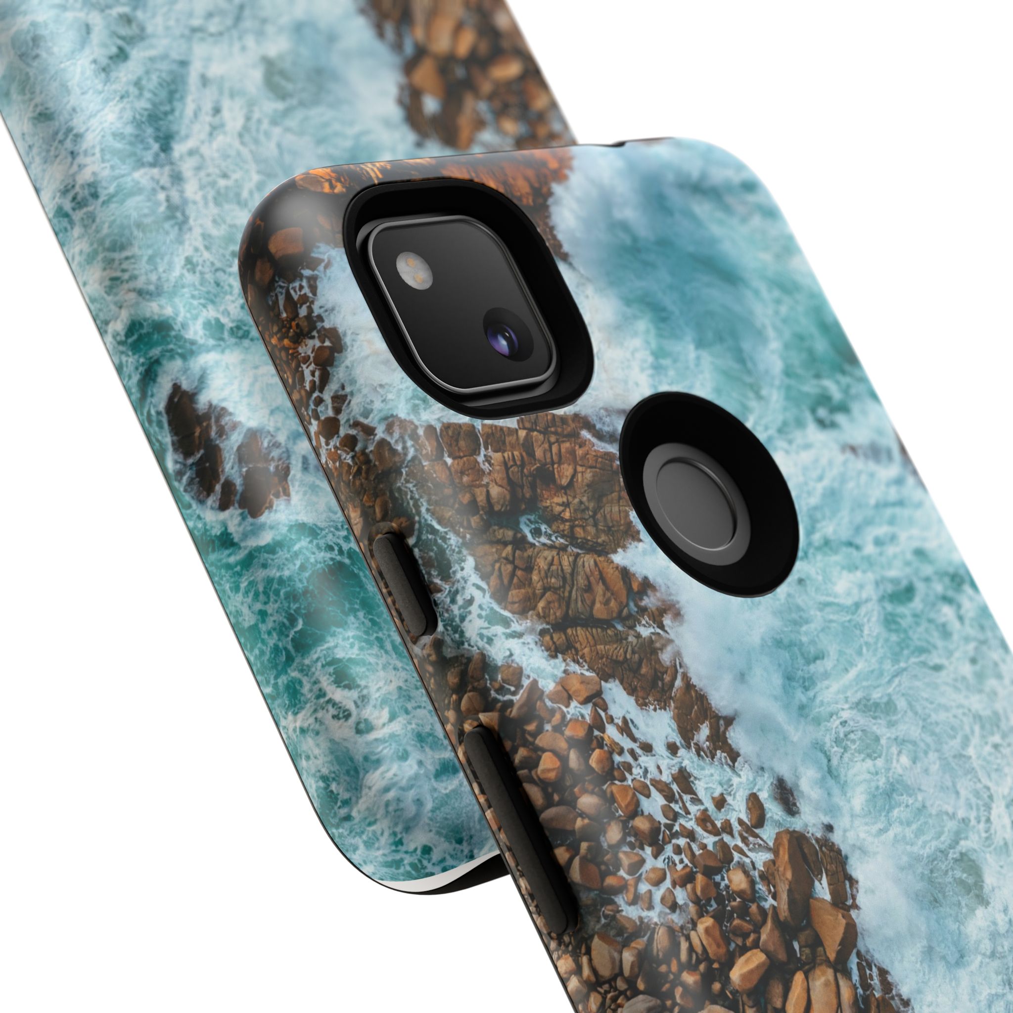 Coastal-Nautilus Tough Cases - Scandinavian-Rustic Shoreline - Image 223