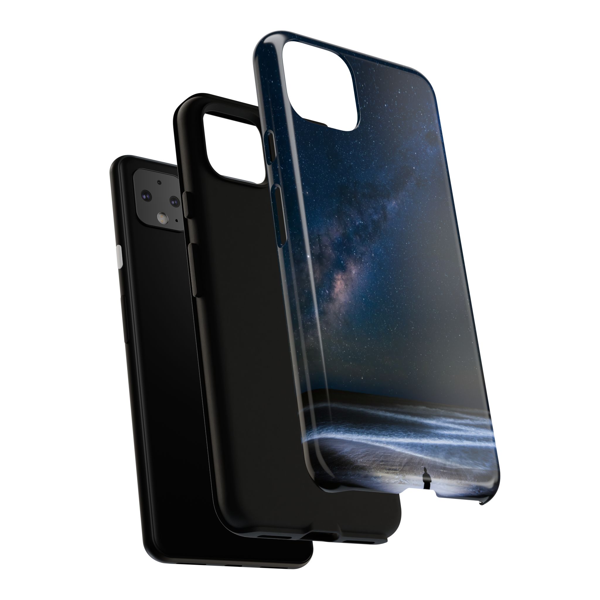 Cosmic Ocean Tough Cases - Starry-Night Horizon Glow - Image 215