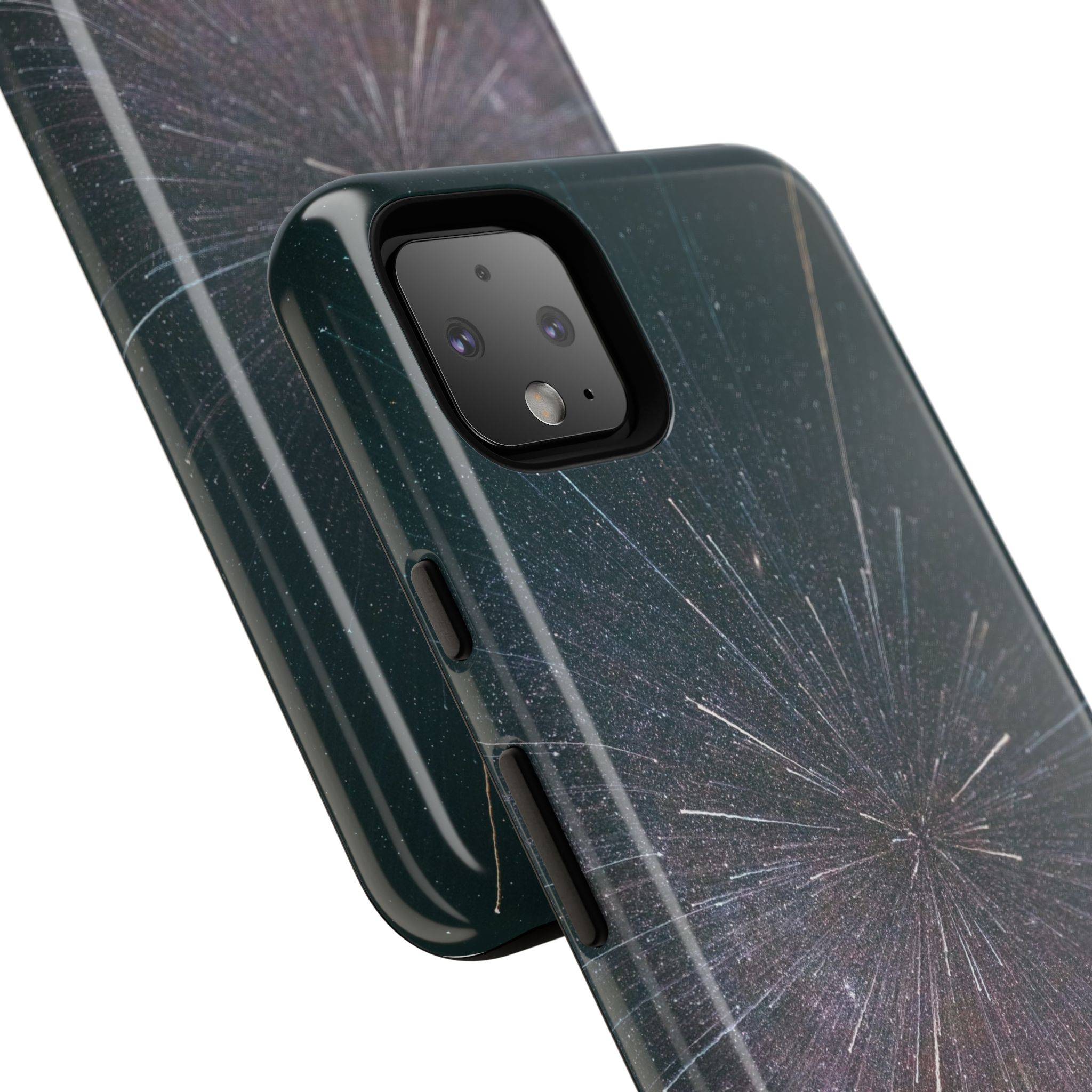 Nebula Burst Tough Case - Cosmic-Glitch Star Field - Image 214