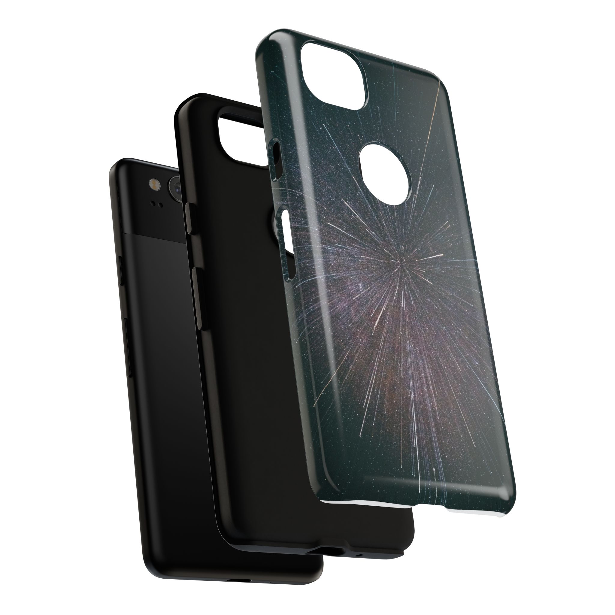 Nebula Burst Tough Case - Cosmic-Glitch Star Field - Image 173