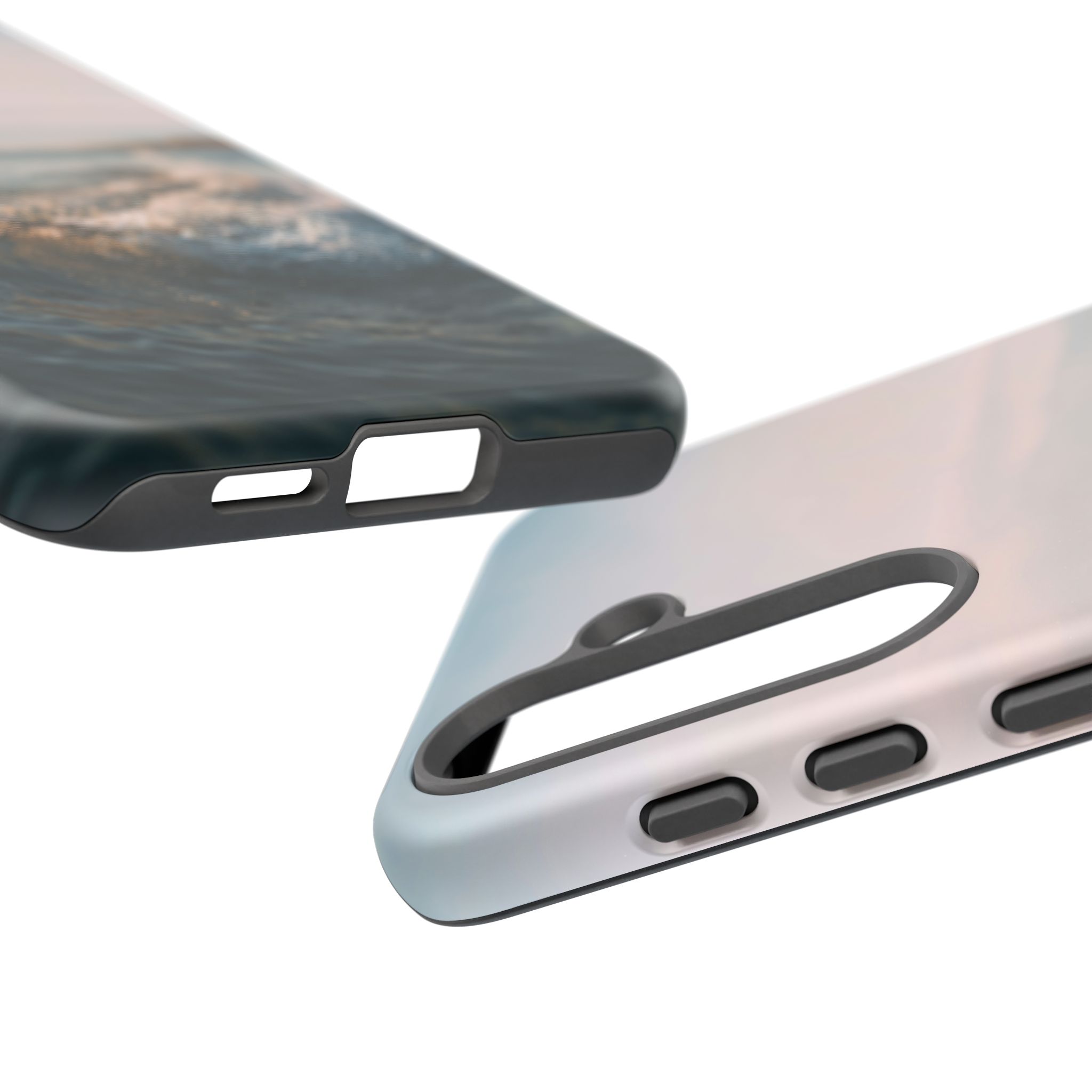 Coastal Wave Tough Cases - Scandinavian-Seaside Serenity - Image 249