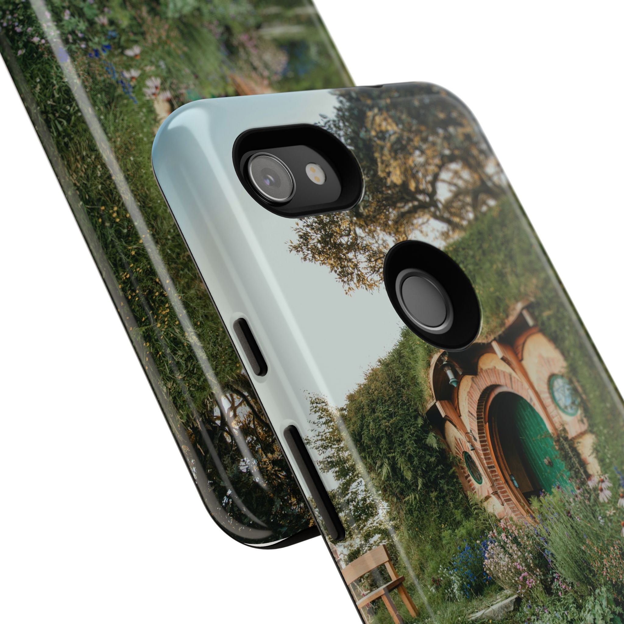 Cottagecore Hobbit Tough Case - Botanical-Pathway Rustic-Charm - Image 202