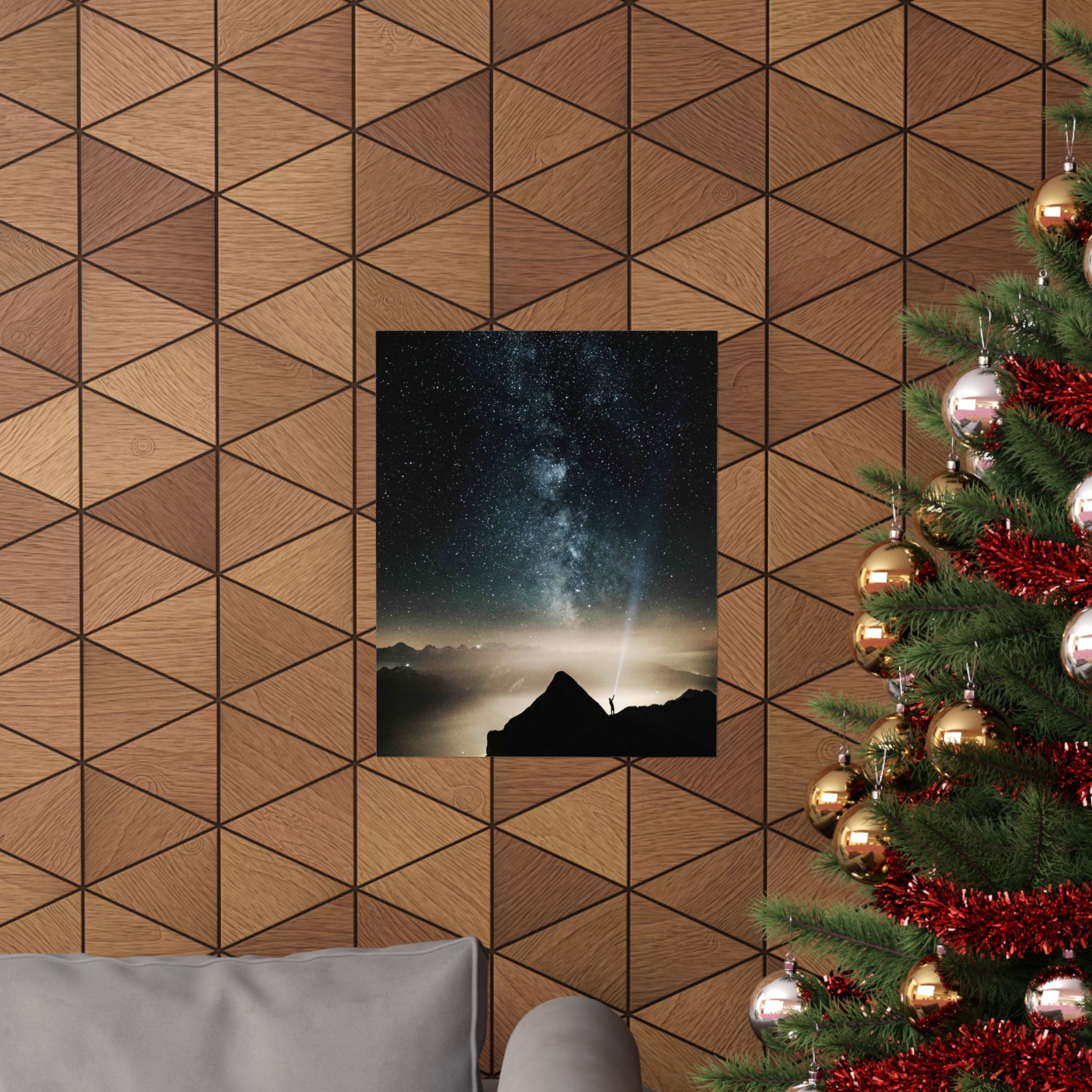 Mystic Galaxy Matte Vertical Poster - Nocturnal-Starlight Exploration - Image 16