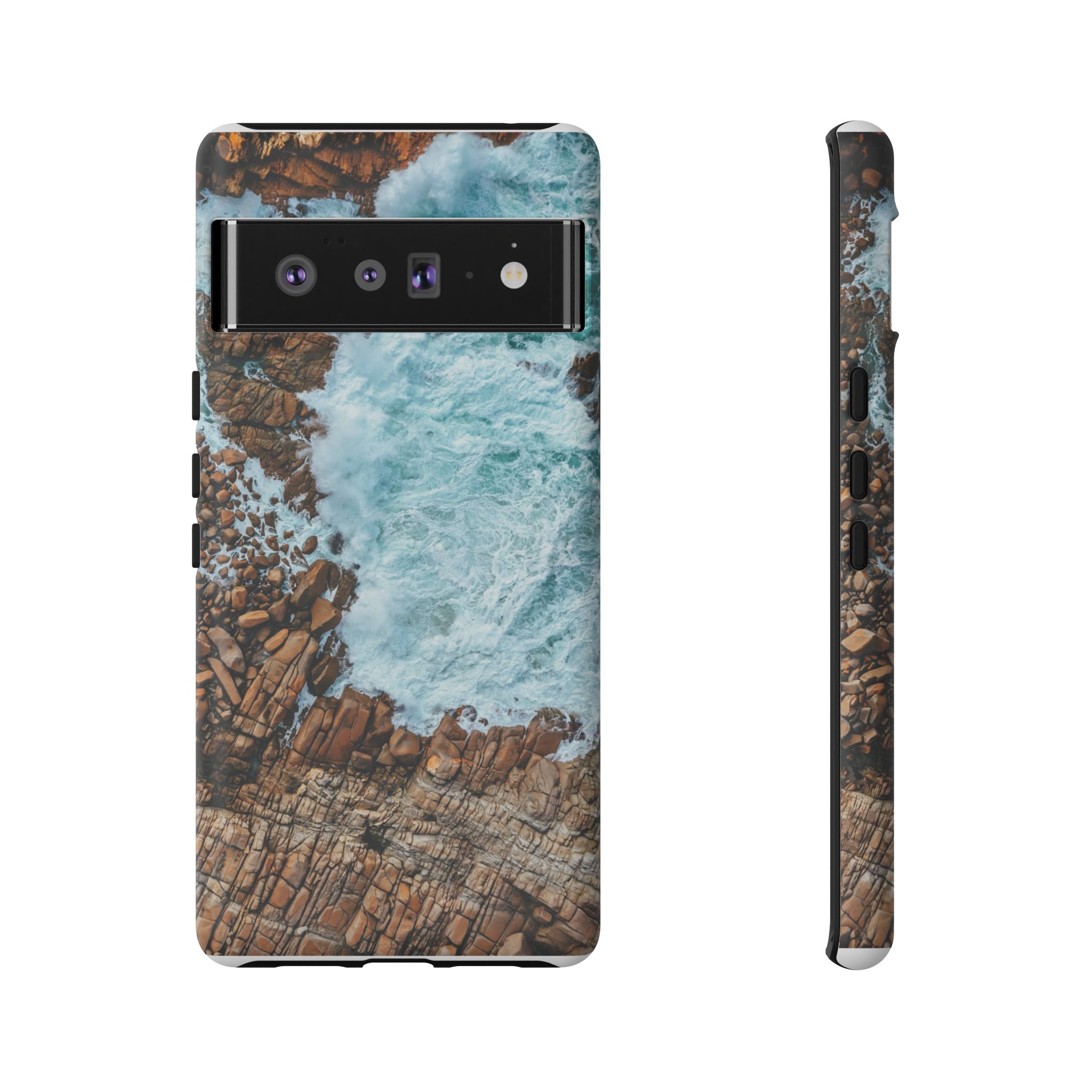 Coastal-Nautilus Tough Cases - Scandinavian-Rustic Shoreline - Image 53