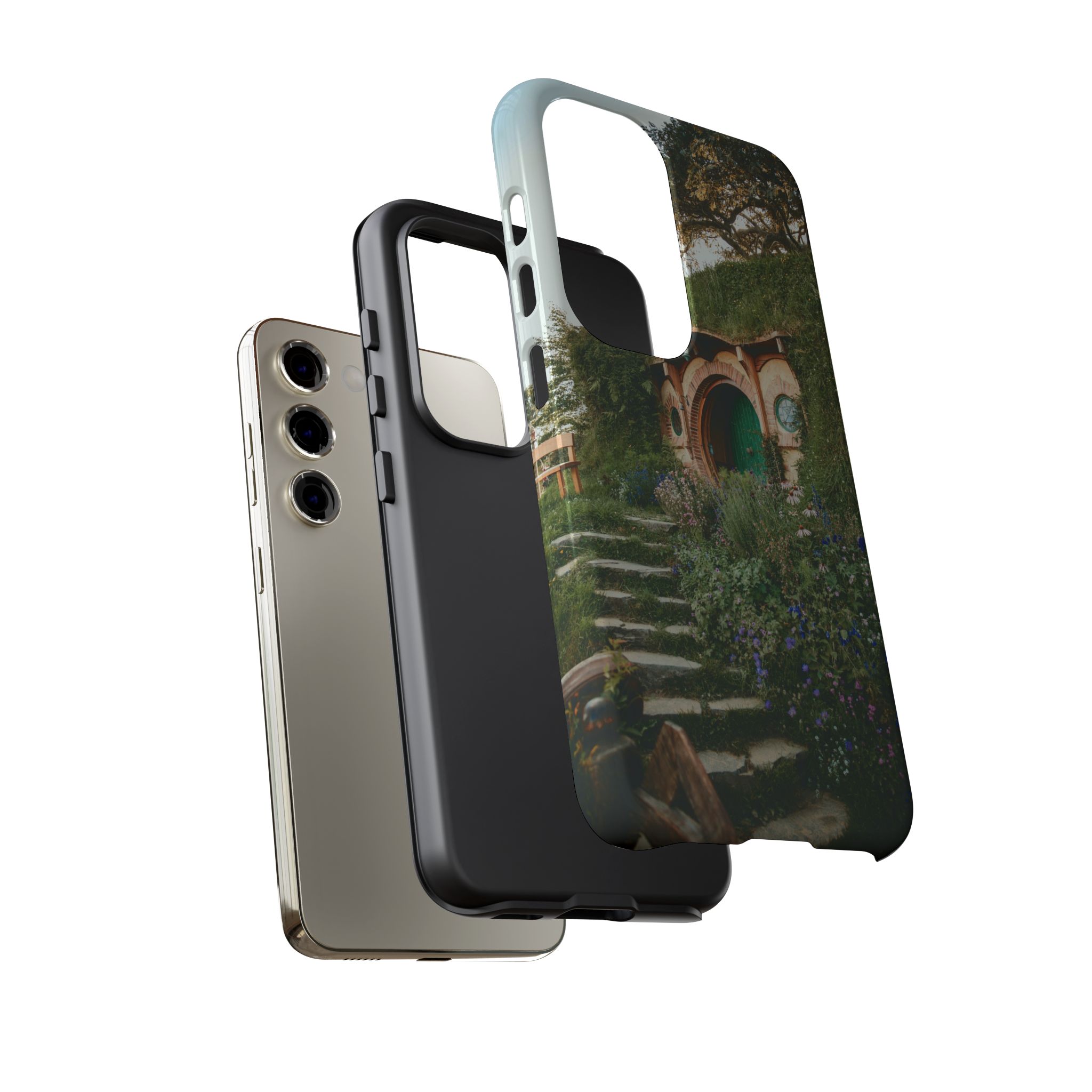 Cottagecore Hobbit Tough Case - Botanical-Pathway Rustic-Charm - Image 19