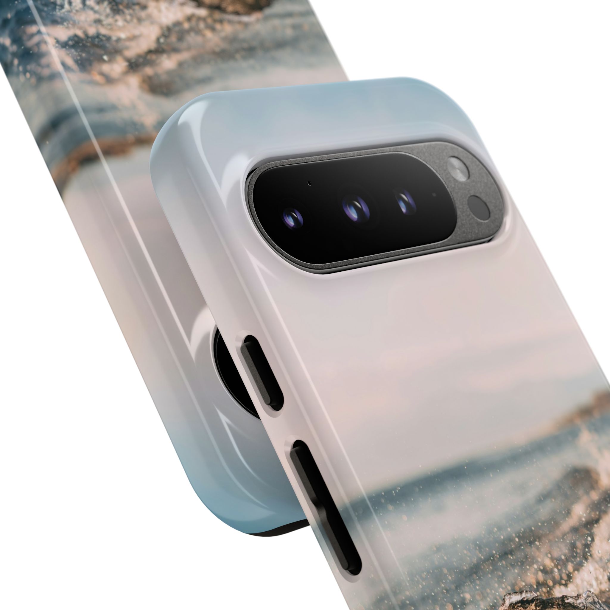 Coastal Wave Tough Cases - Scandinavian-Seaside Serenity - Image 160