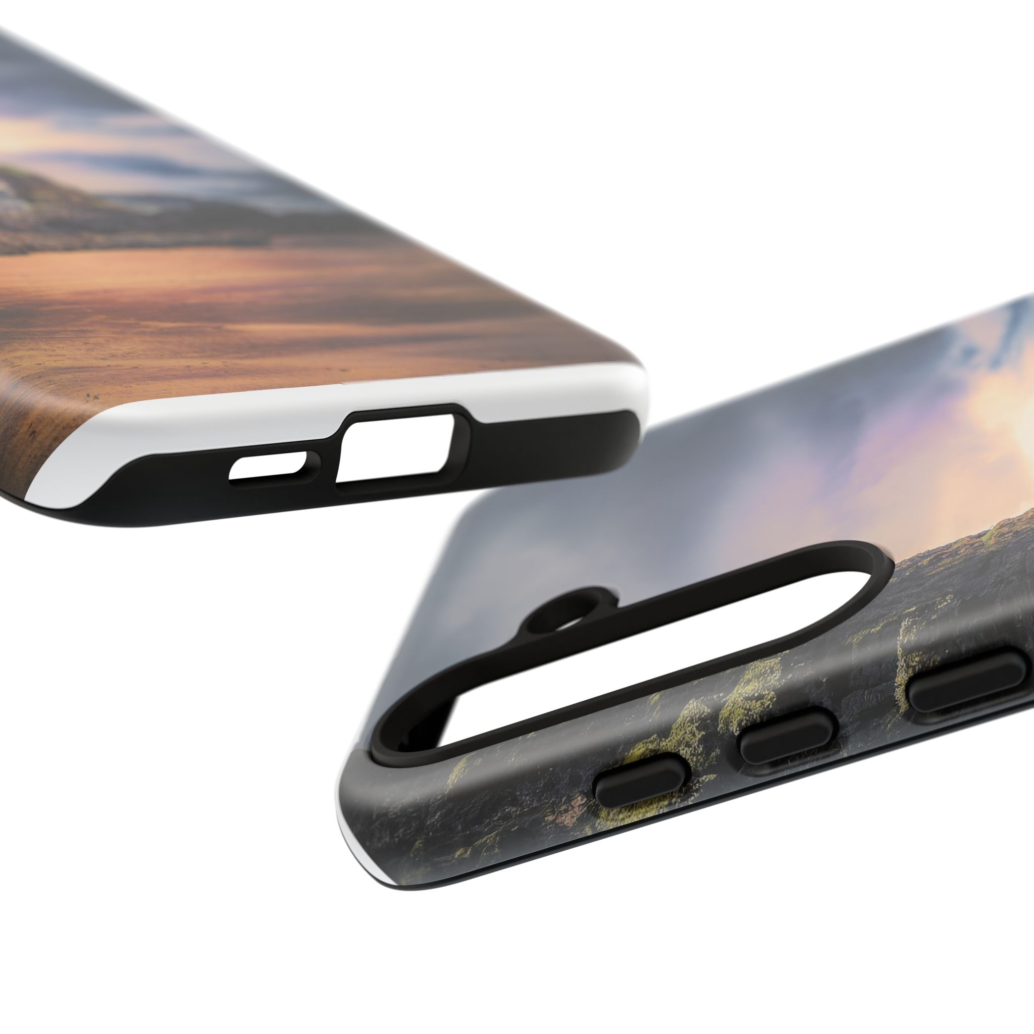 Mystic Cliff Tough Cases - Scandinavian-Modern Coastal Twilight - Image 95
