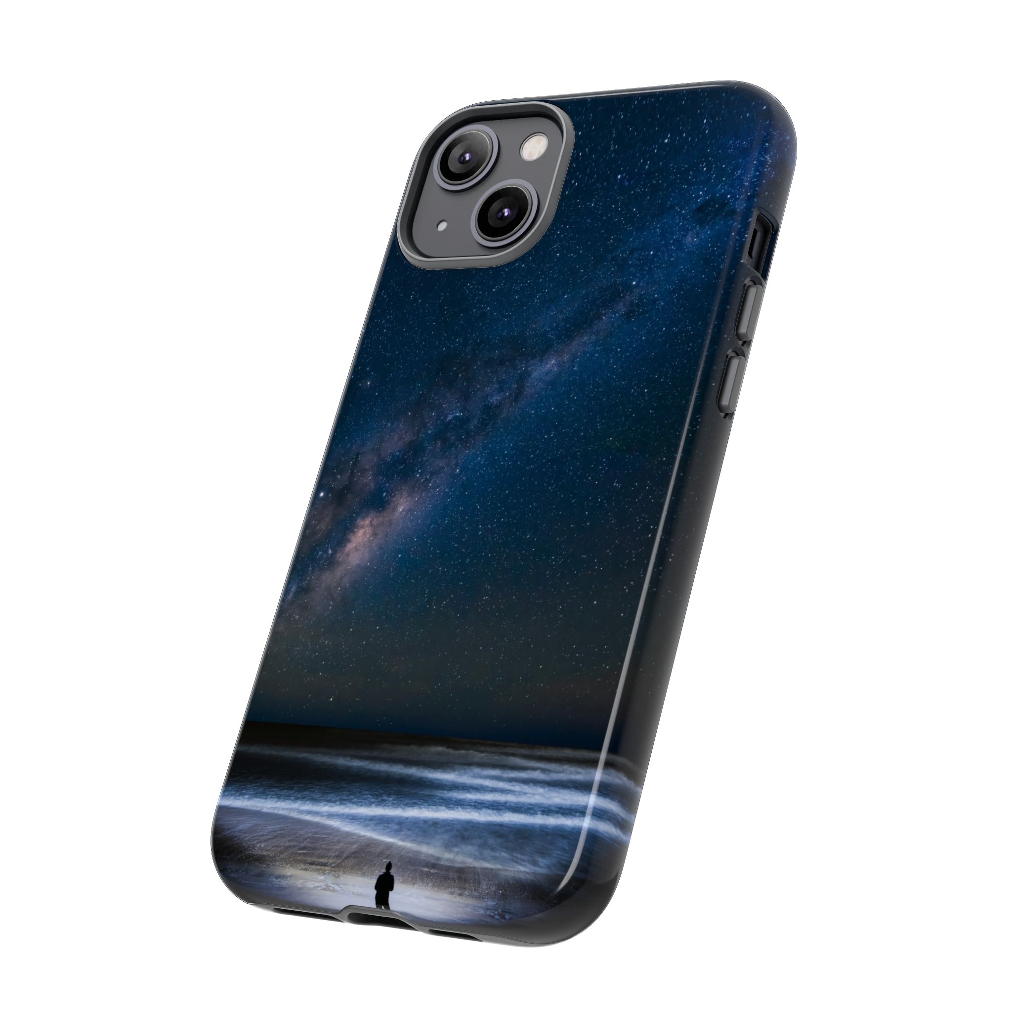 Cosmic Ocean Tough Cases - Starry-Night Horizon Glow - Image 2