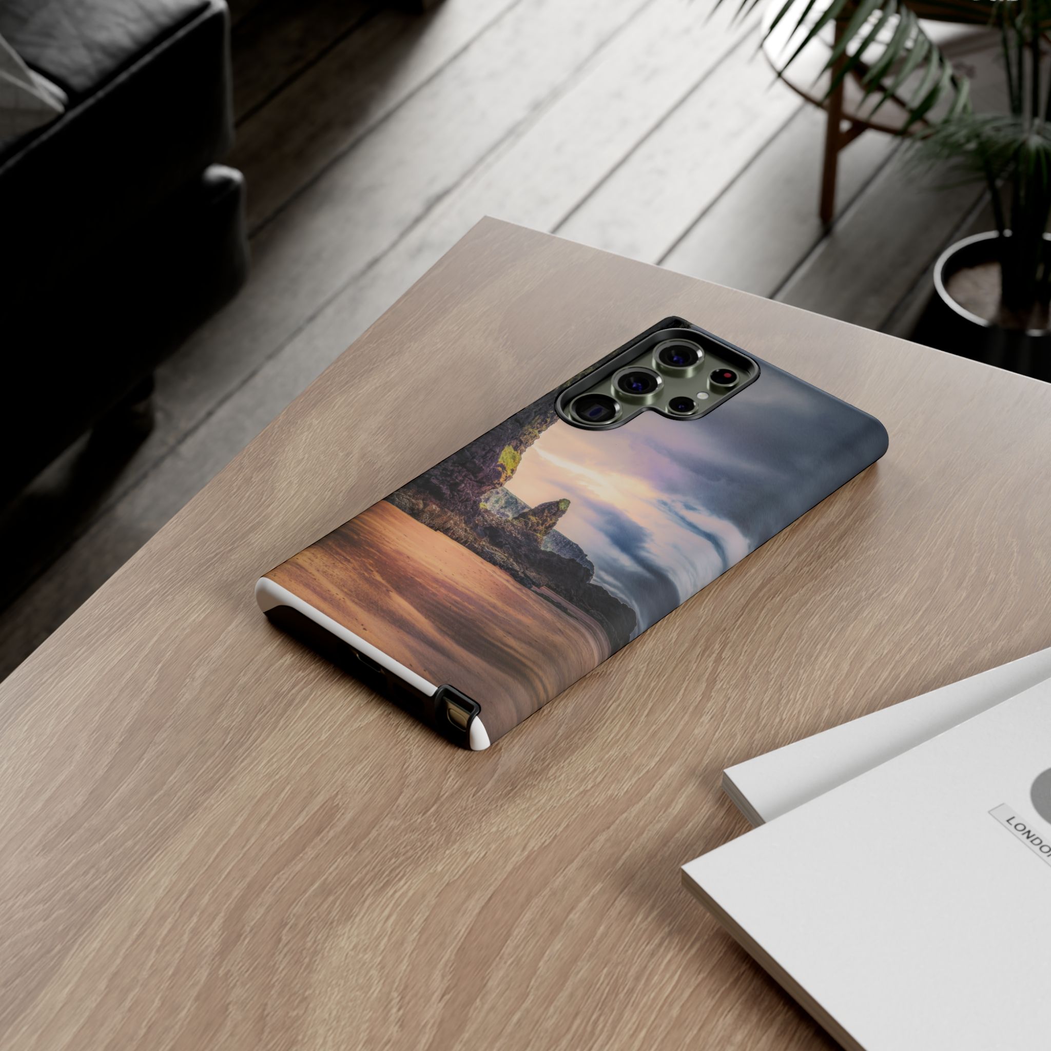 Mystic Cliff Tough Cases - Scandinavian-Modern Coastal Twilight - Image 40