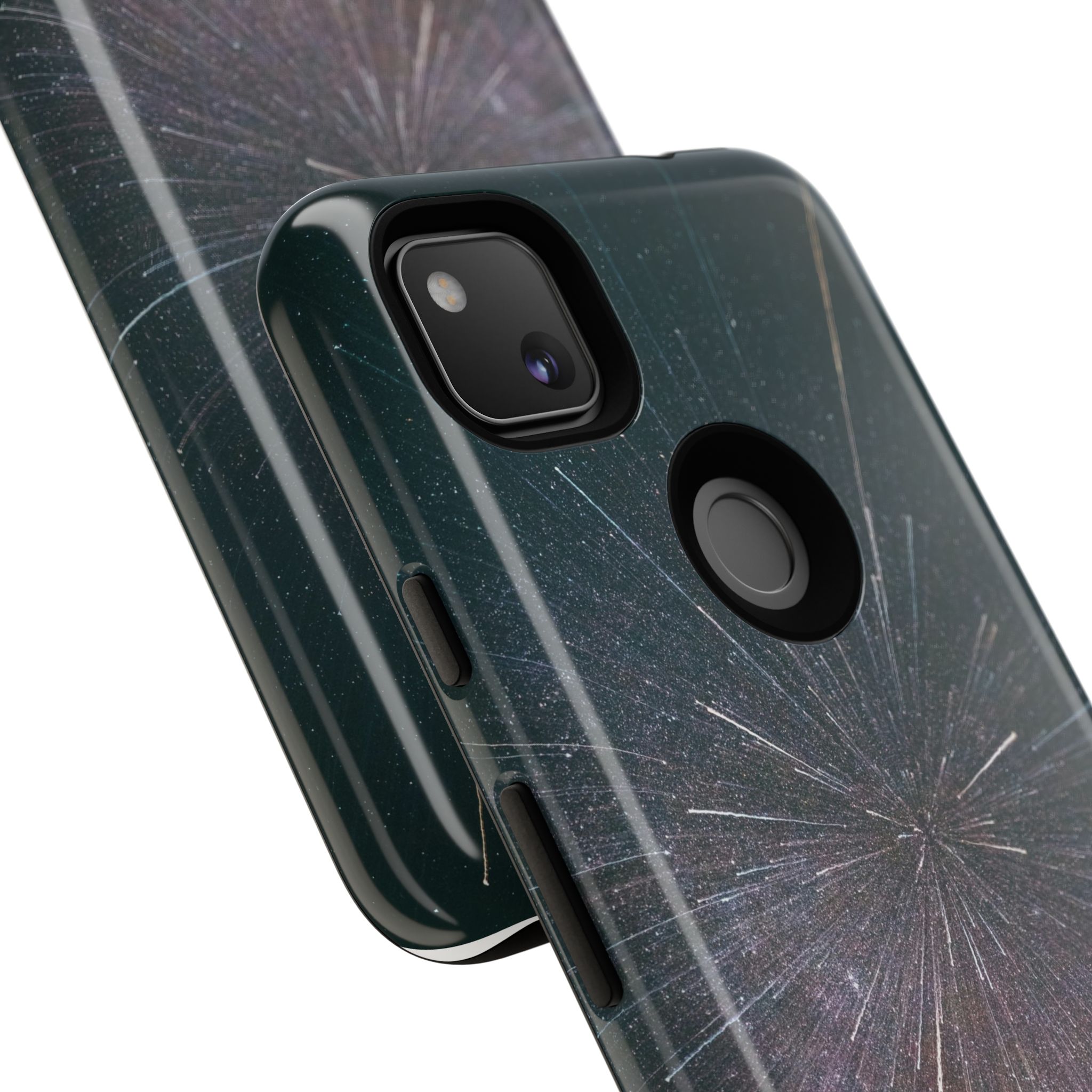 Nebula Burst Tough Case - Cosmic-Glitch Star Field - Image 220