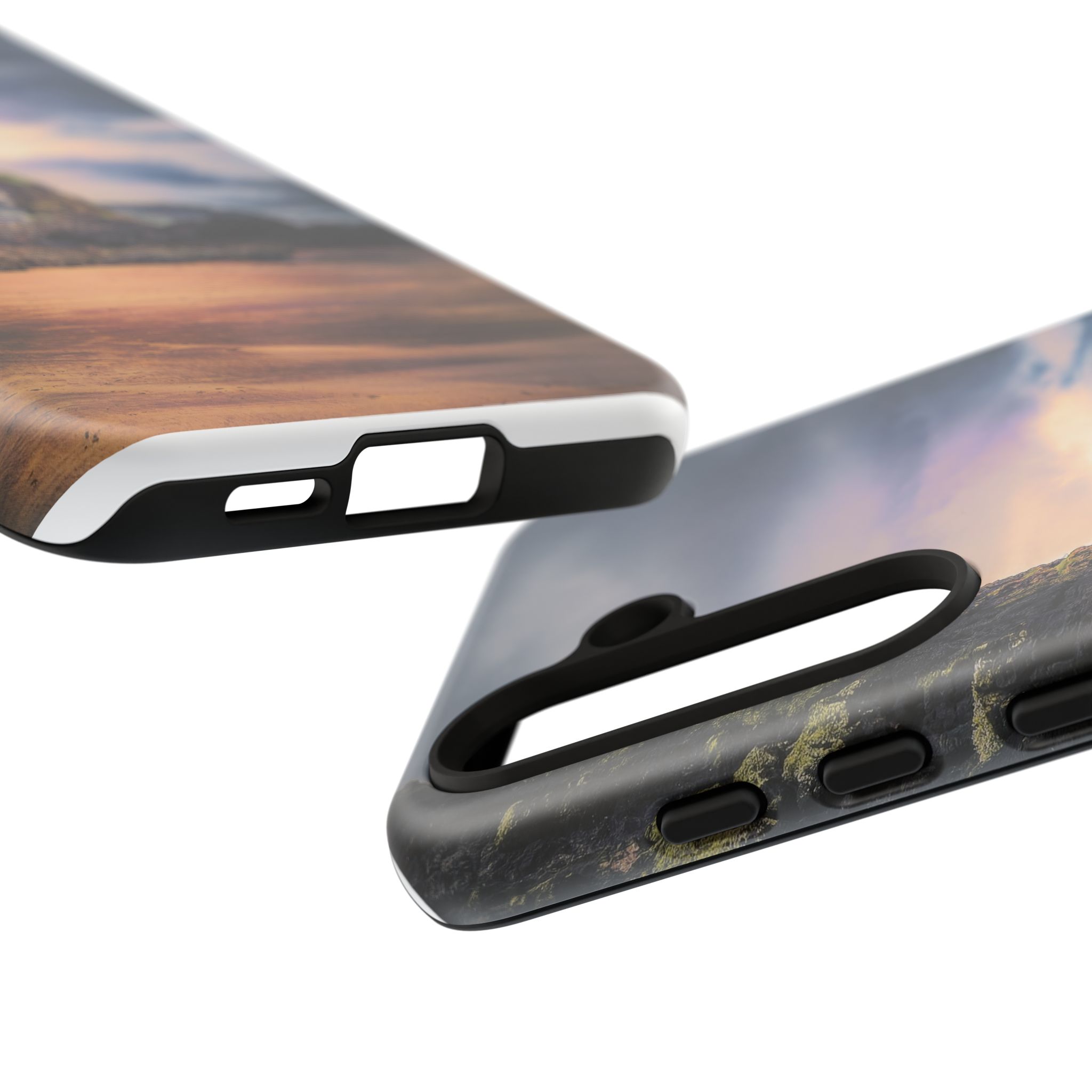 Mystic Cliff Tough Cases - Scandinavian-Modern Coastal Twilight - Image 87