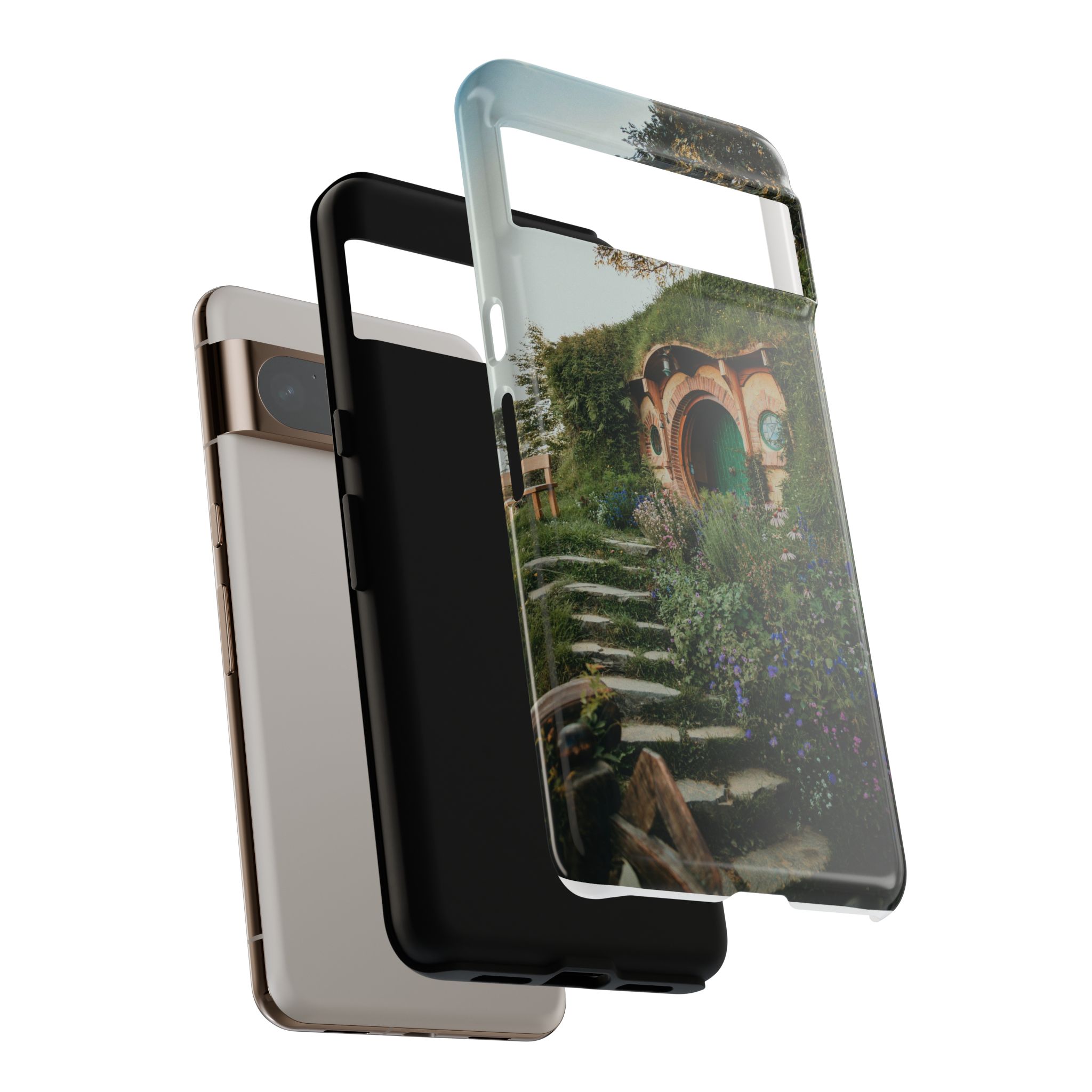 Cottagecore Hobbit Tough Case - Botanical-Pathway Rustic-Charm - Image 108