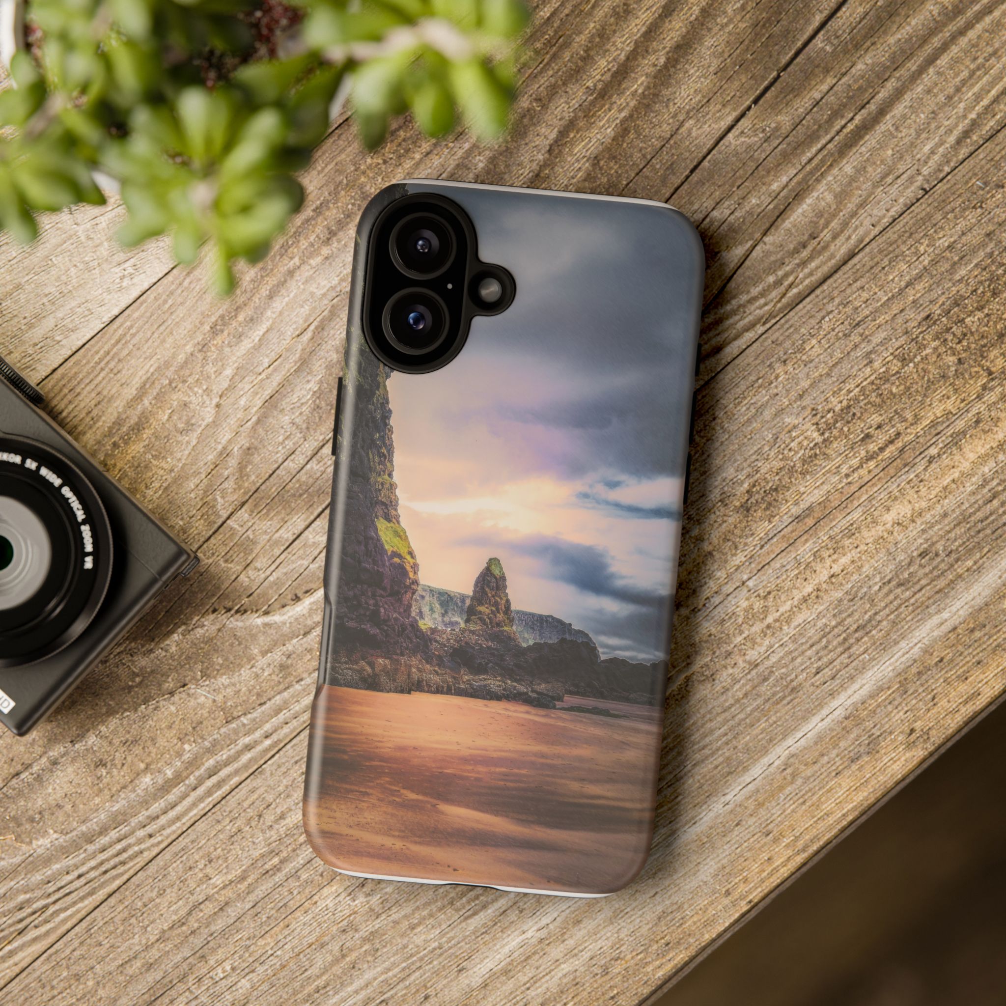 Mystic Cliff Tough Cases - Scandinavian-Modern Coastal Twilight - Image 136
