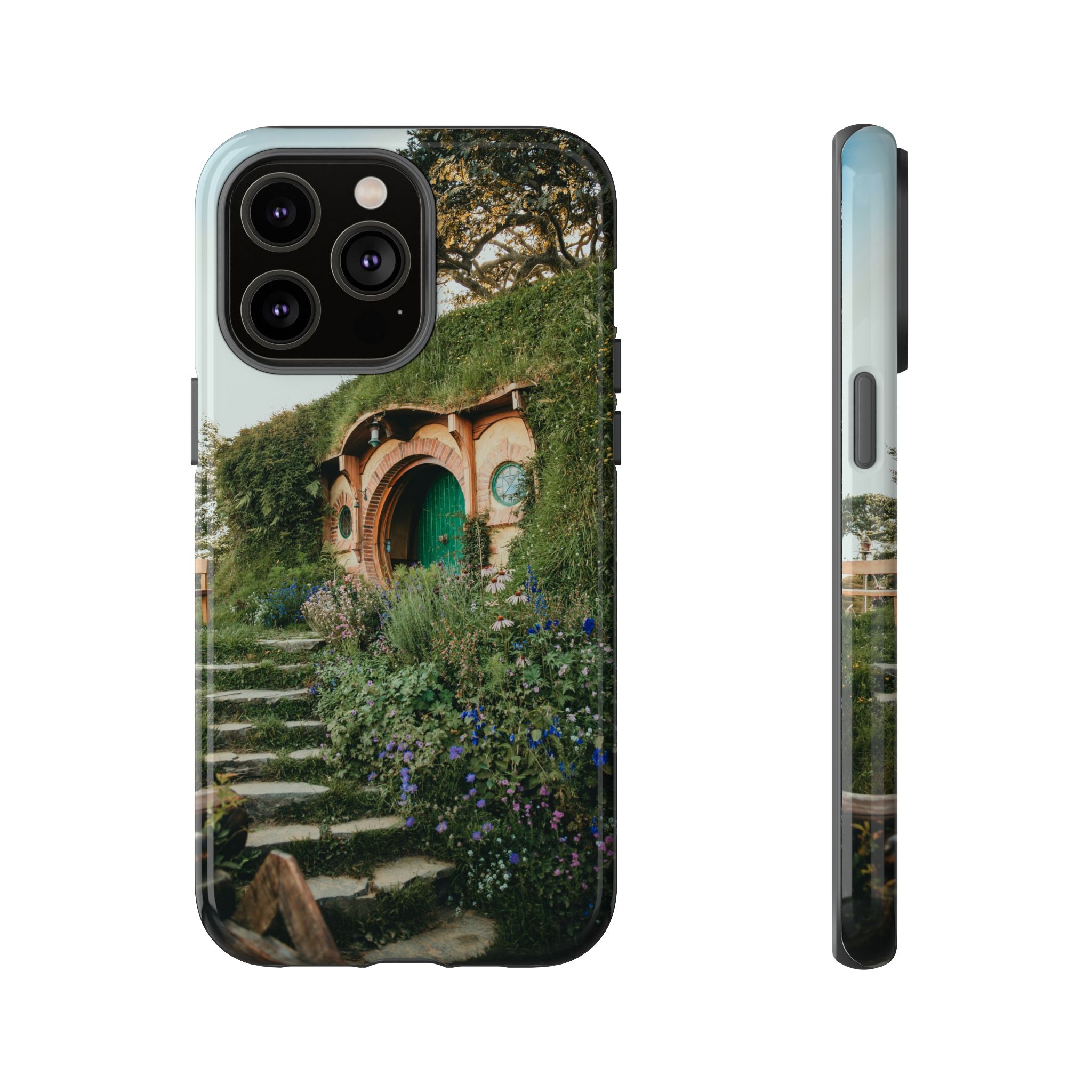Cottagecore Hobbit Tough Case - Botanical-Pathway Rustic-Charm - Image 9