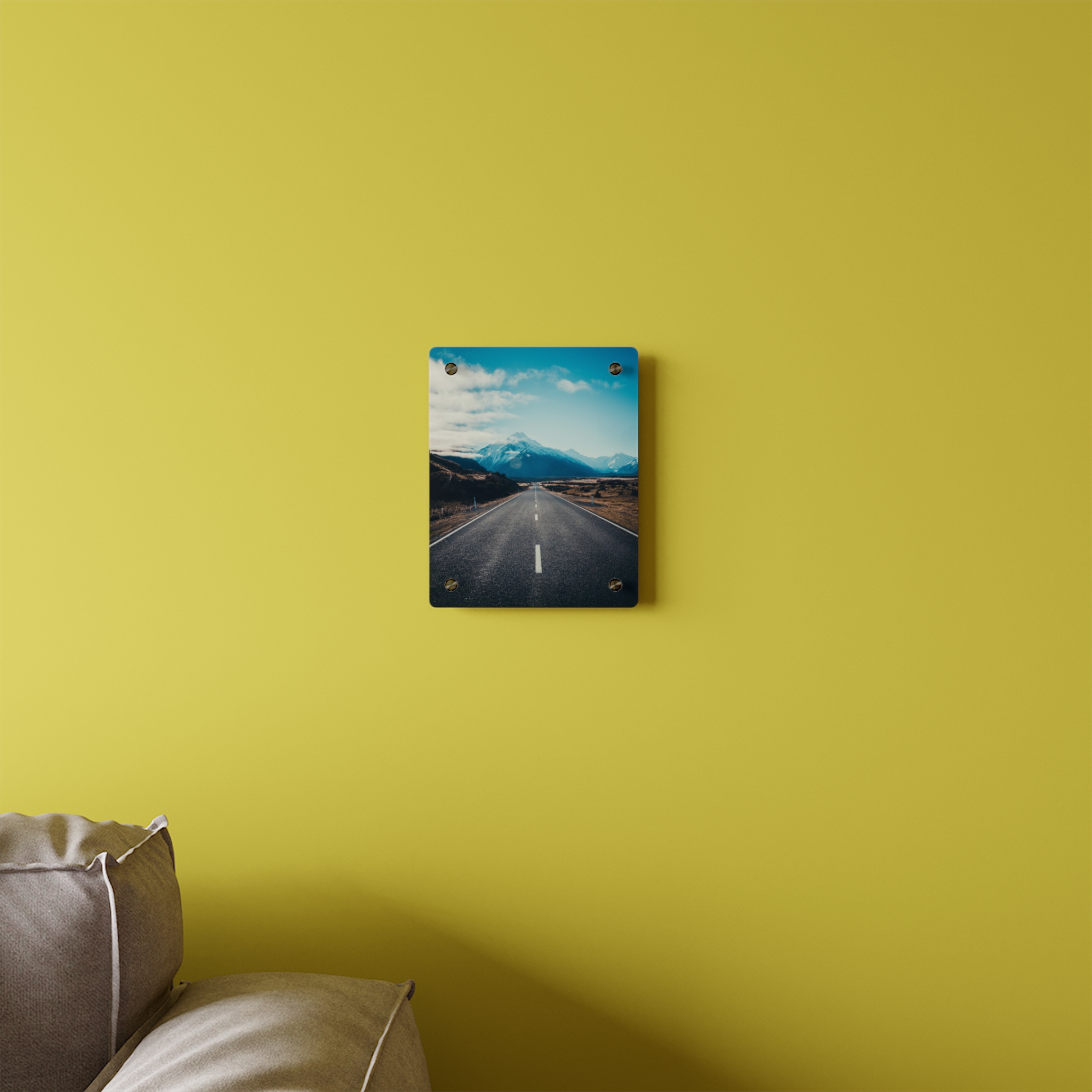 Alpine Horizon Acrylic Wall Art - Cinematic-Vista Roadscape - Image 8