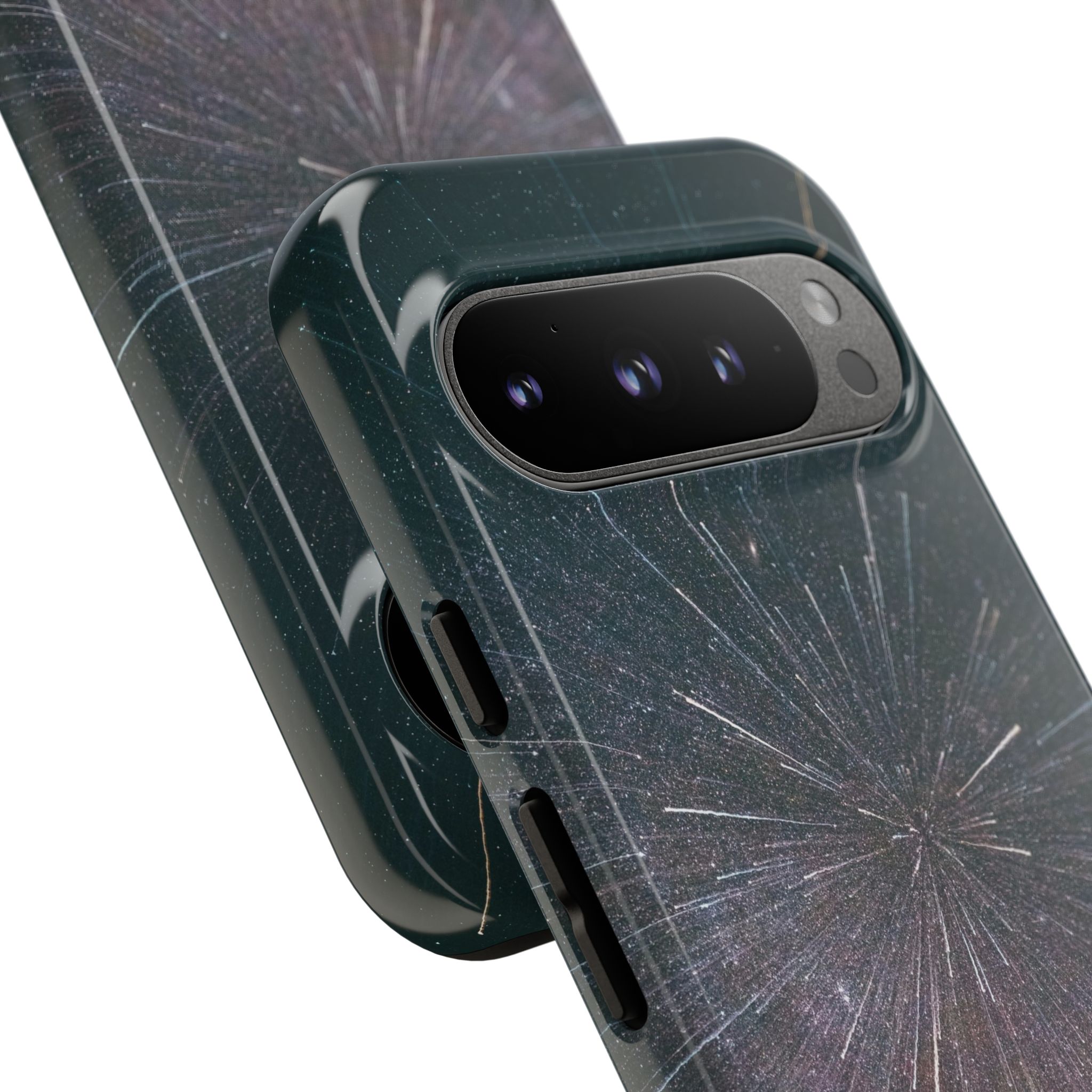 Nebula Burst Tough Case - Cosmic-Glitch Star Field - Image 160